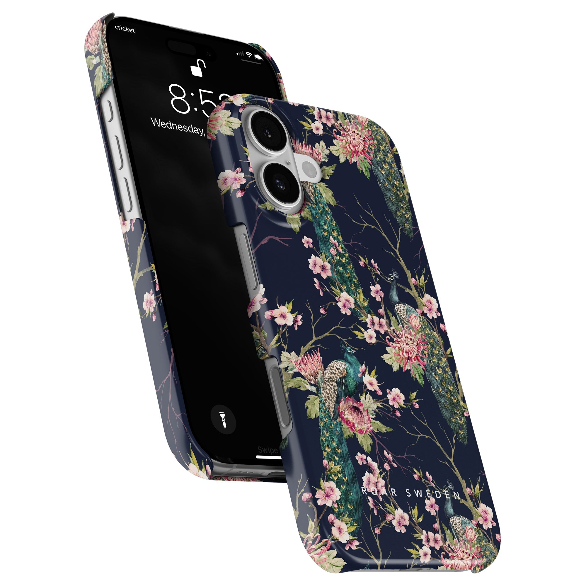 Slim mobilskal – Peafowl
