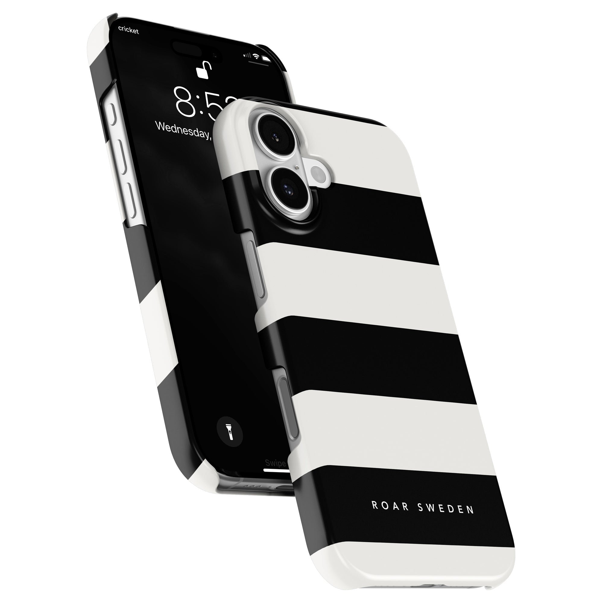 Penguin Stripes - Slim case - Roar Sweden