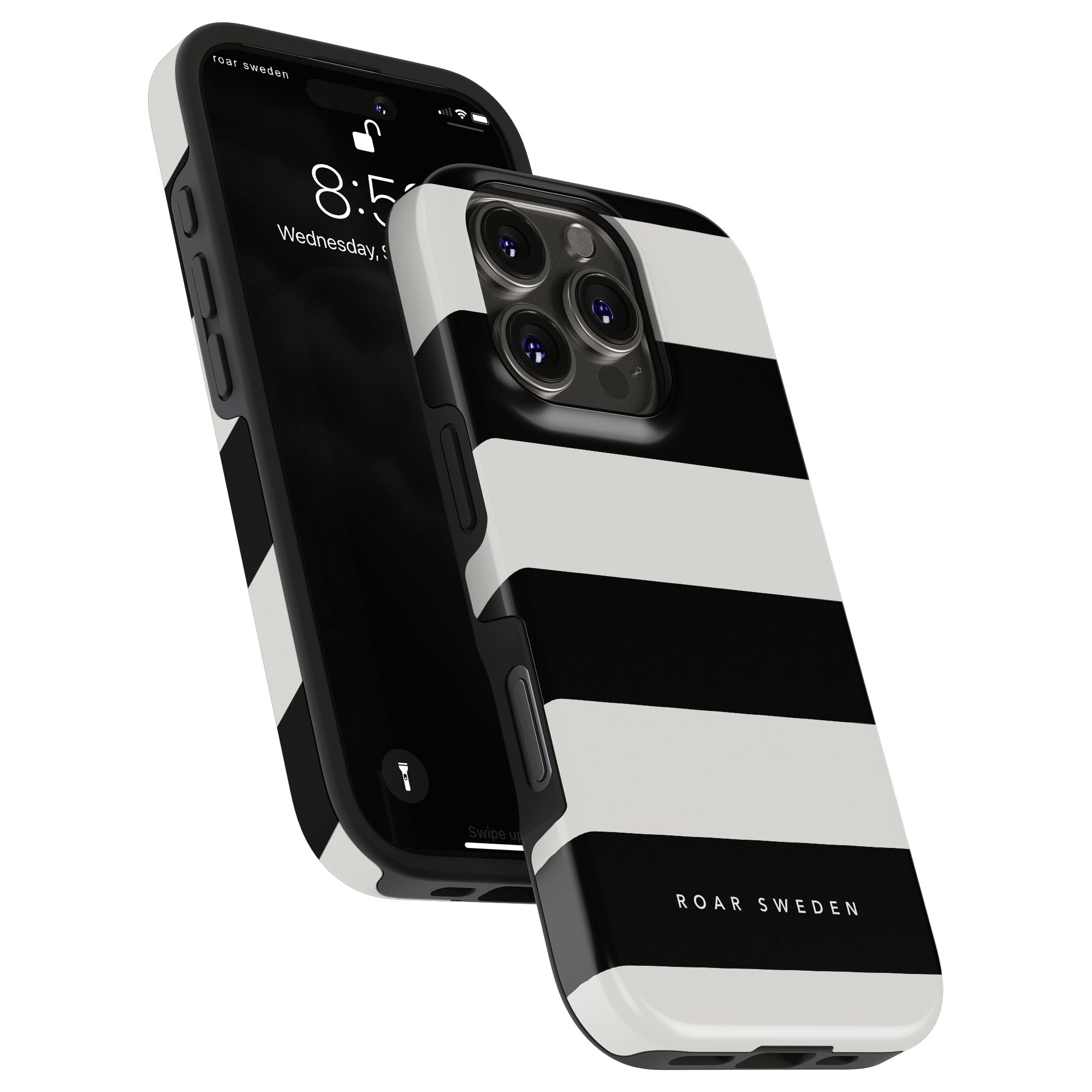 Tough mobilskal - Penguin Stripes