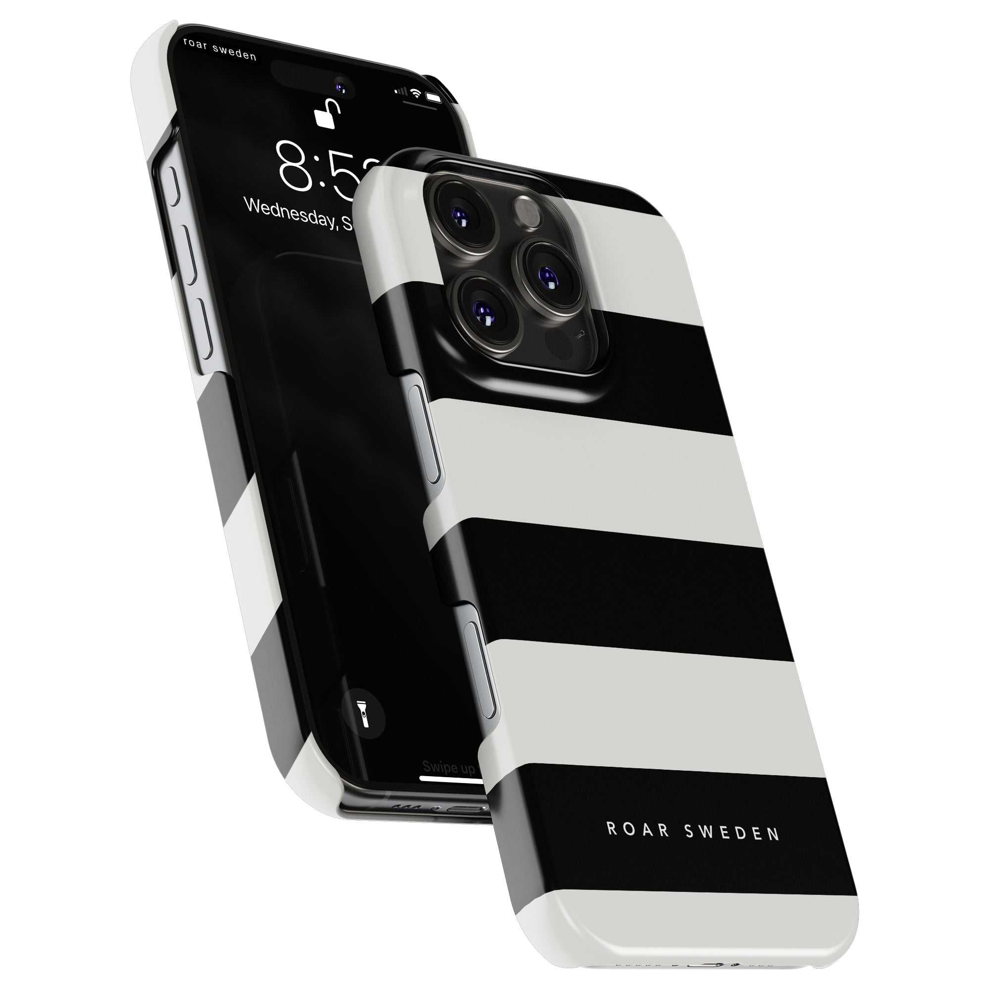 Penguin Stripes - Slim case - Roar Sweden