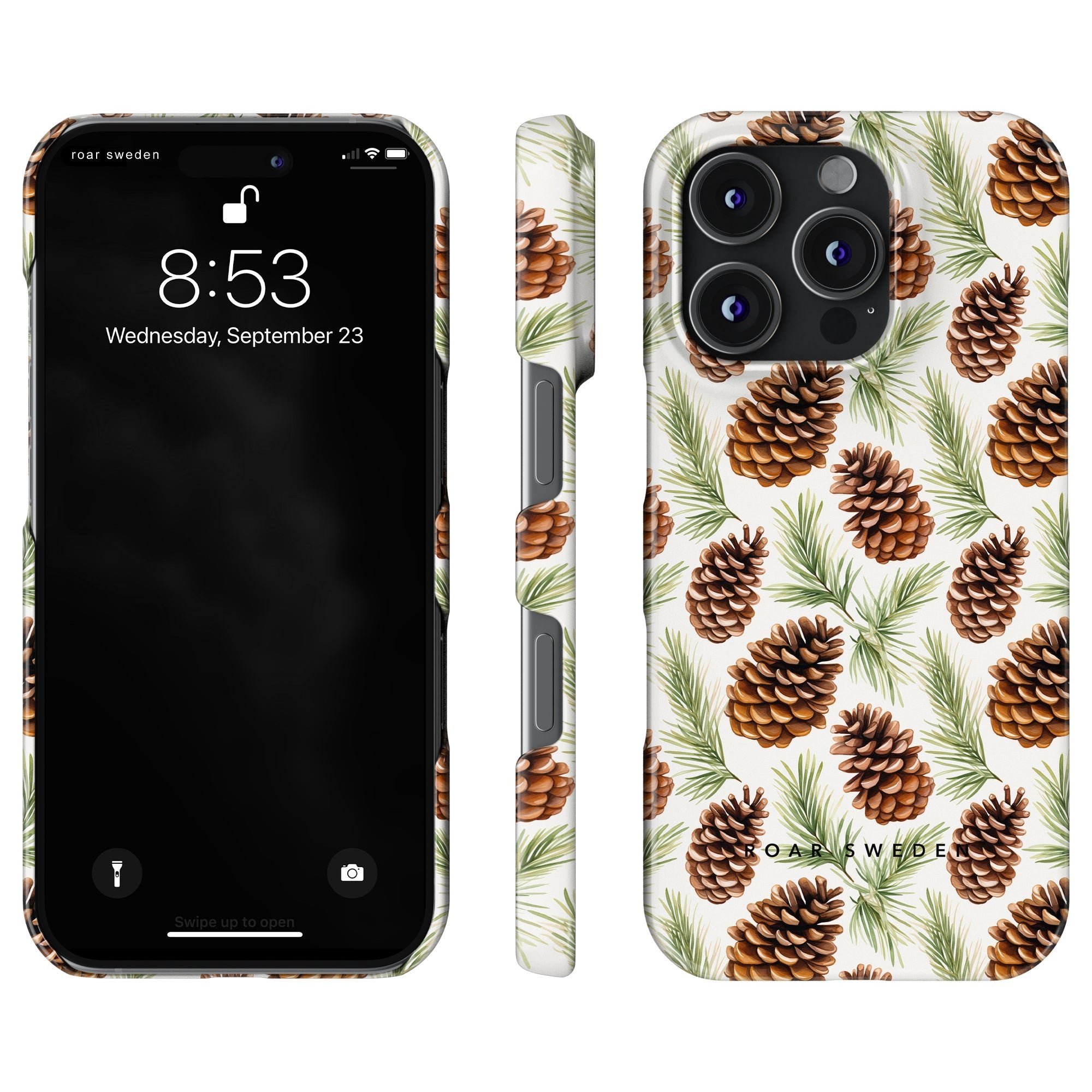 Pinecones - Slim case - Roar Sweden