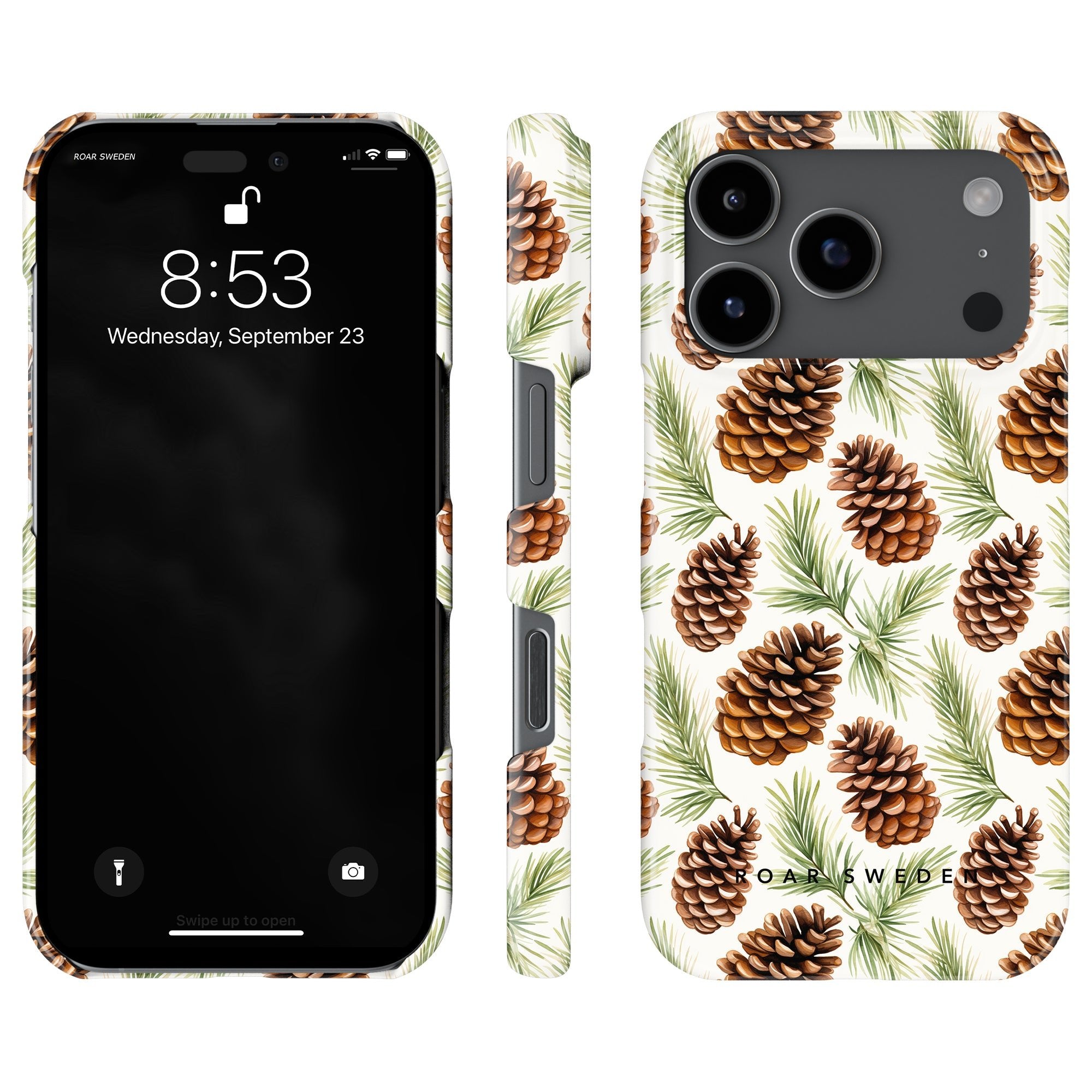 Pinecones - Slim case - Roar Sweden