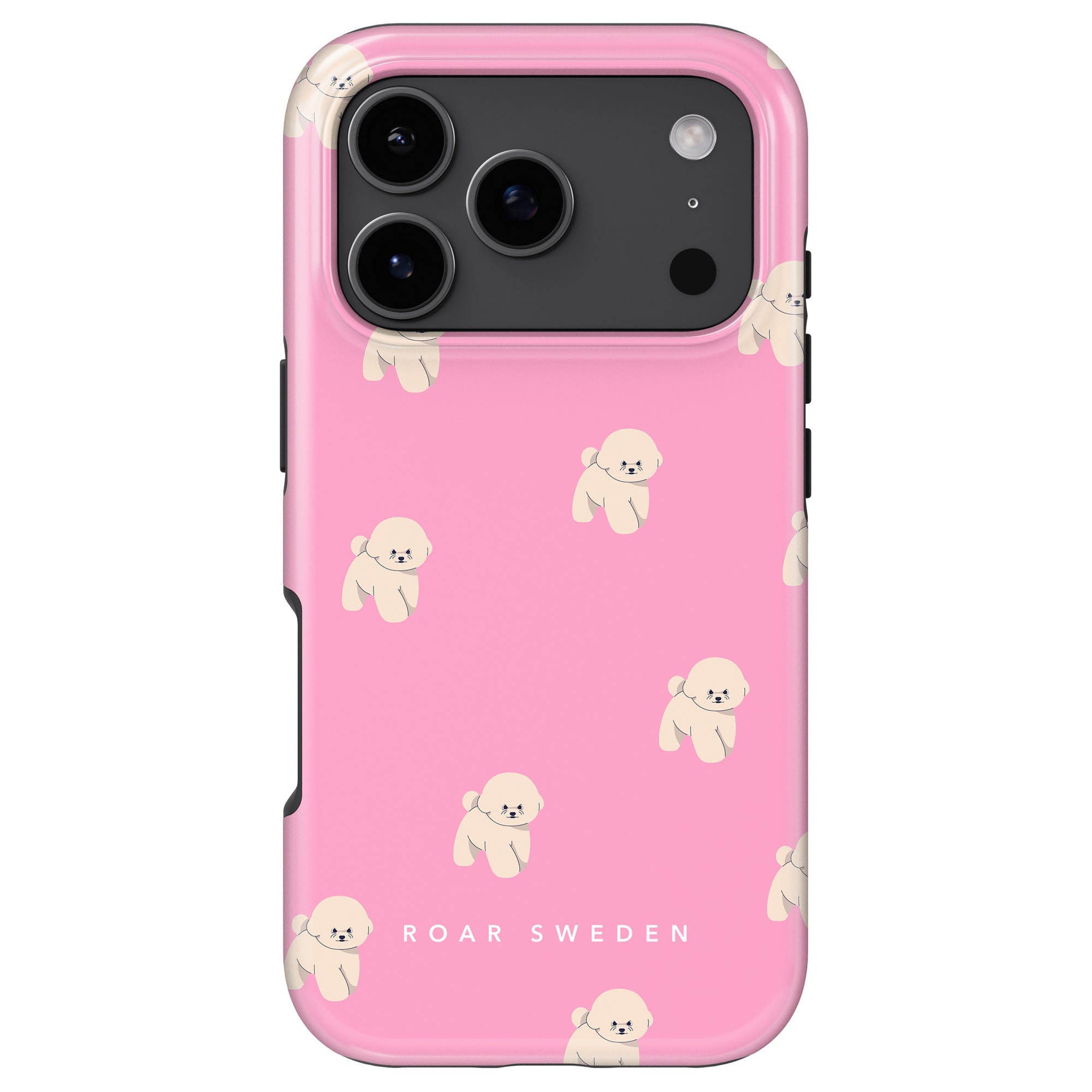 MagSafe mobilskal – Pink Bichon