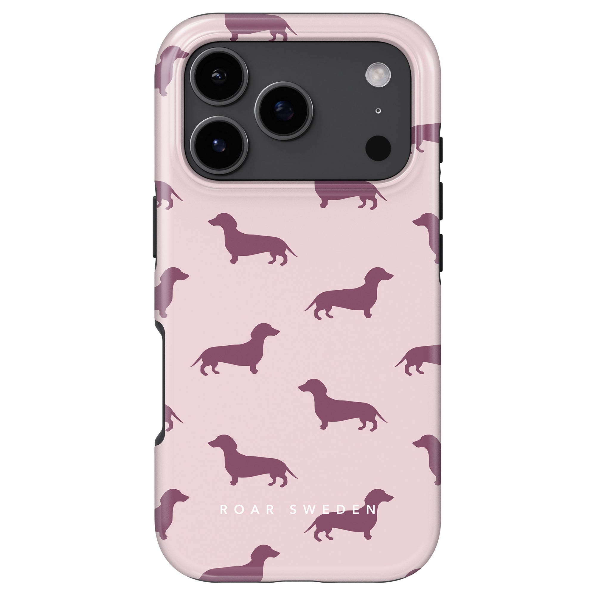 Dachshund MagSafe mobilskal – Pink Dachshund