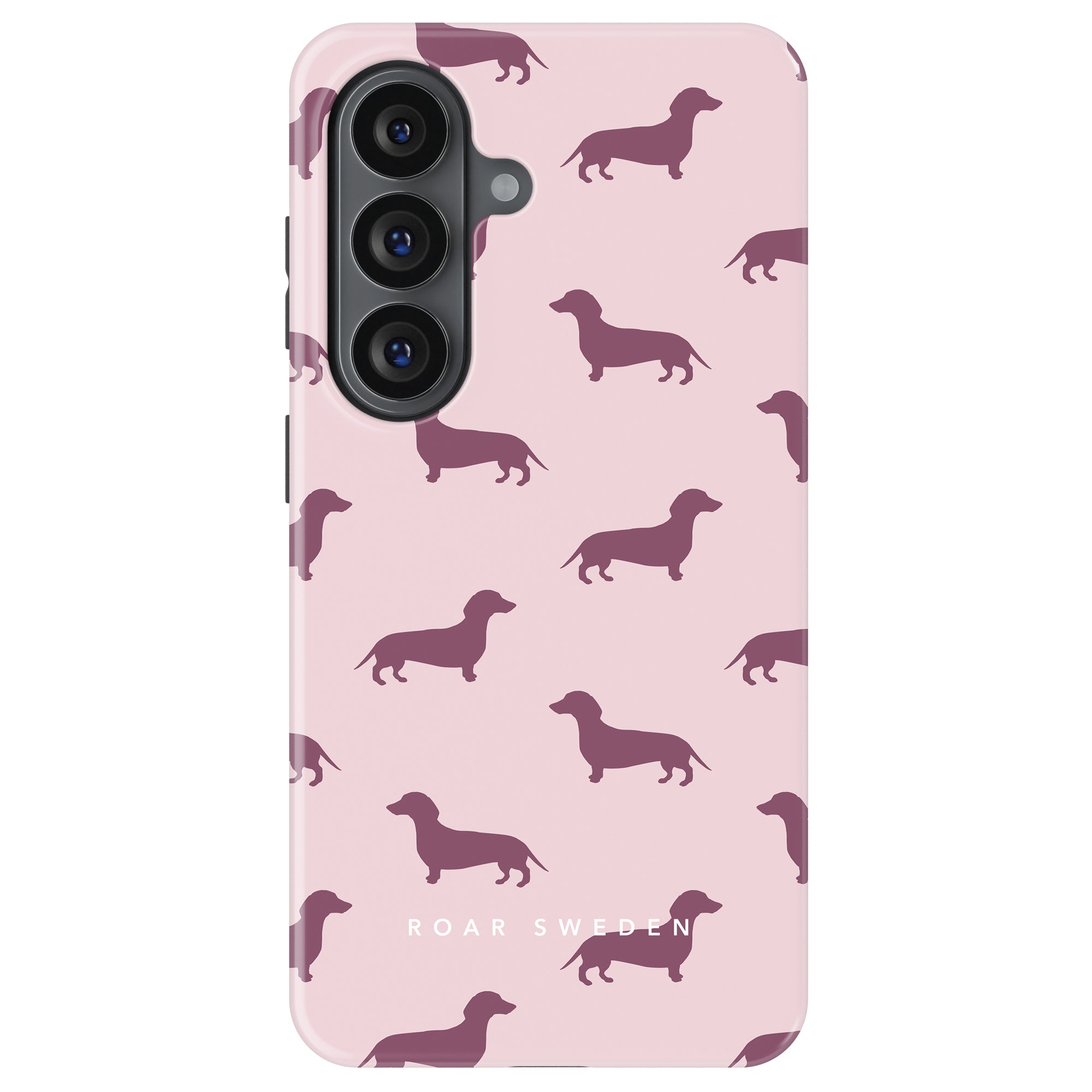 Tough mobilskal – Pink Dachshund