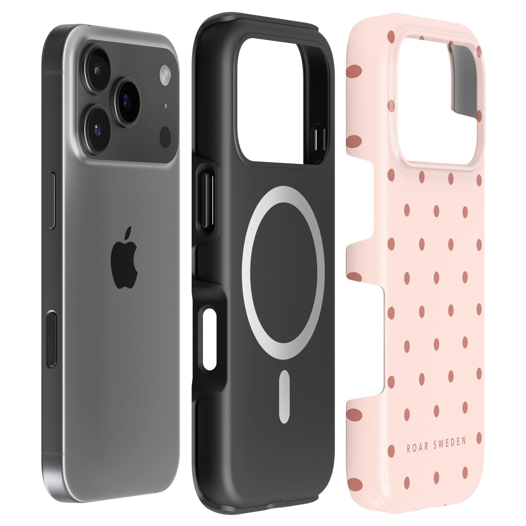 Pink Dots - Magsafe Tough Case - Roar Sweden