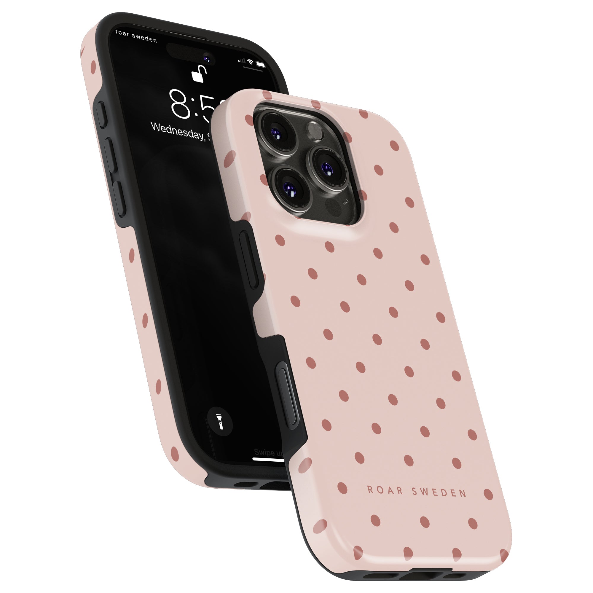 Tough mobilskal - Pink Dots