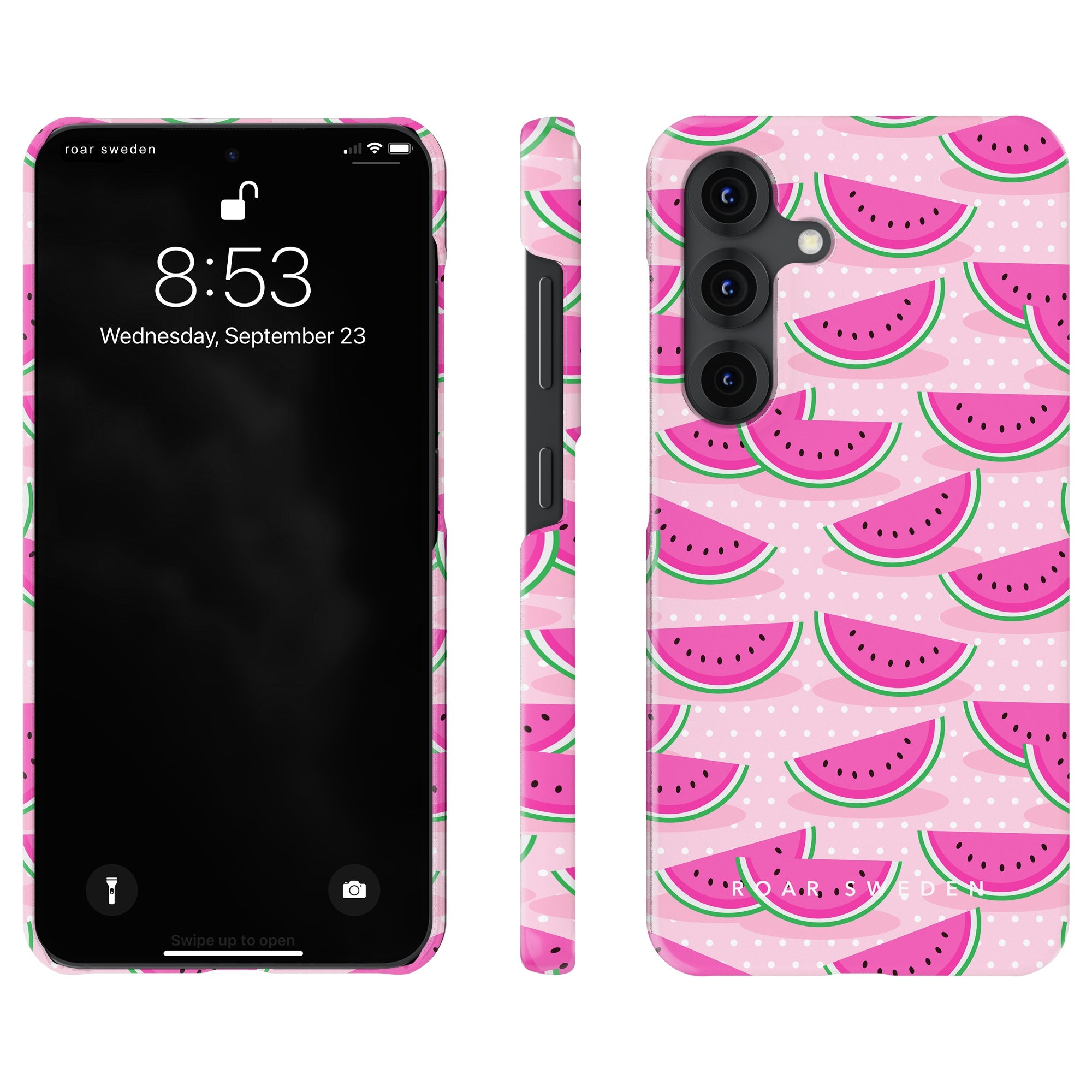 Slim mobilskal – Pink Melons