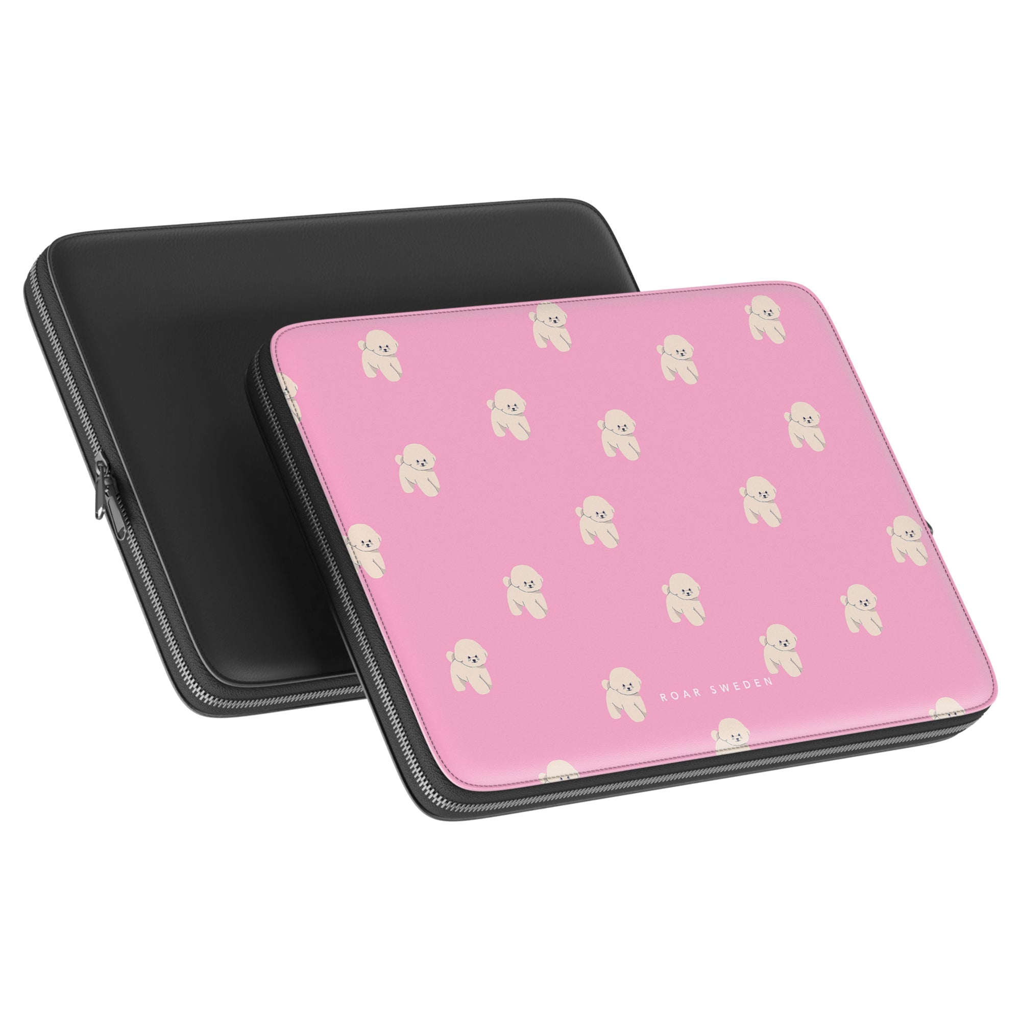 Pink Bichon - Laptopfodral - Roar Sweden