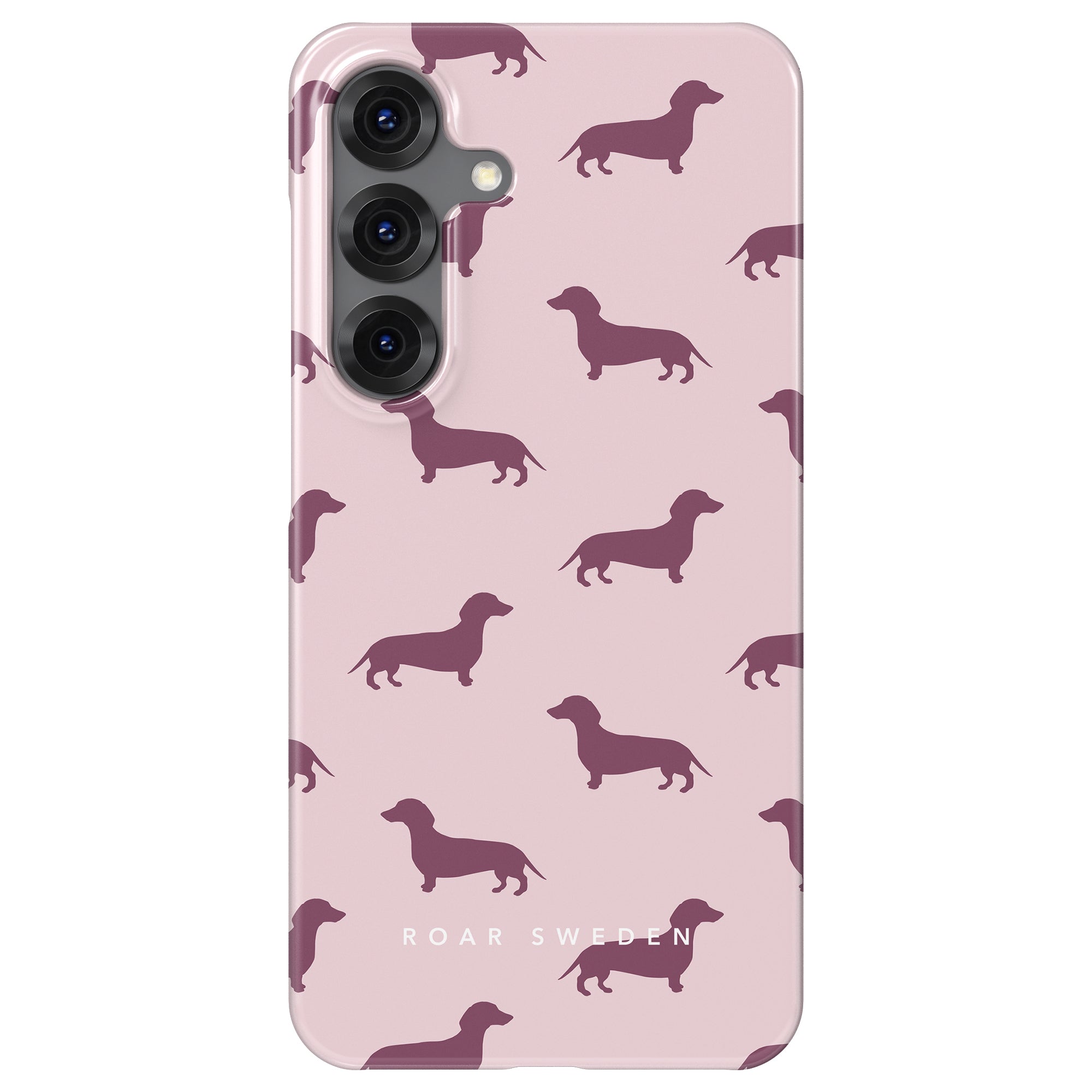 Dachshund Slim mobilskal – Pink Dachshund
