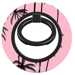Pink Palms - Magnetring – magnetring för mobil