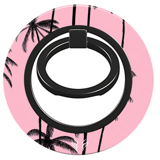 Pink Palms - Magnetring – magnetring för mobil
