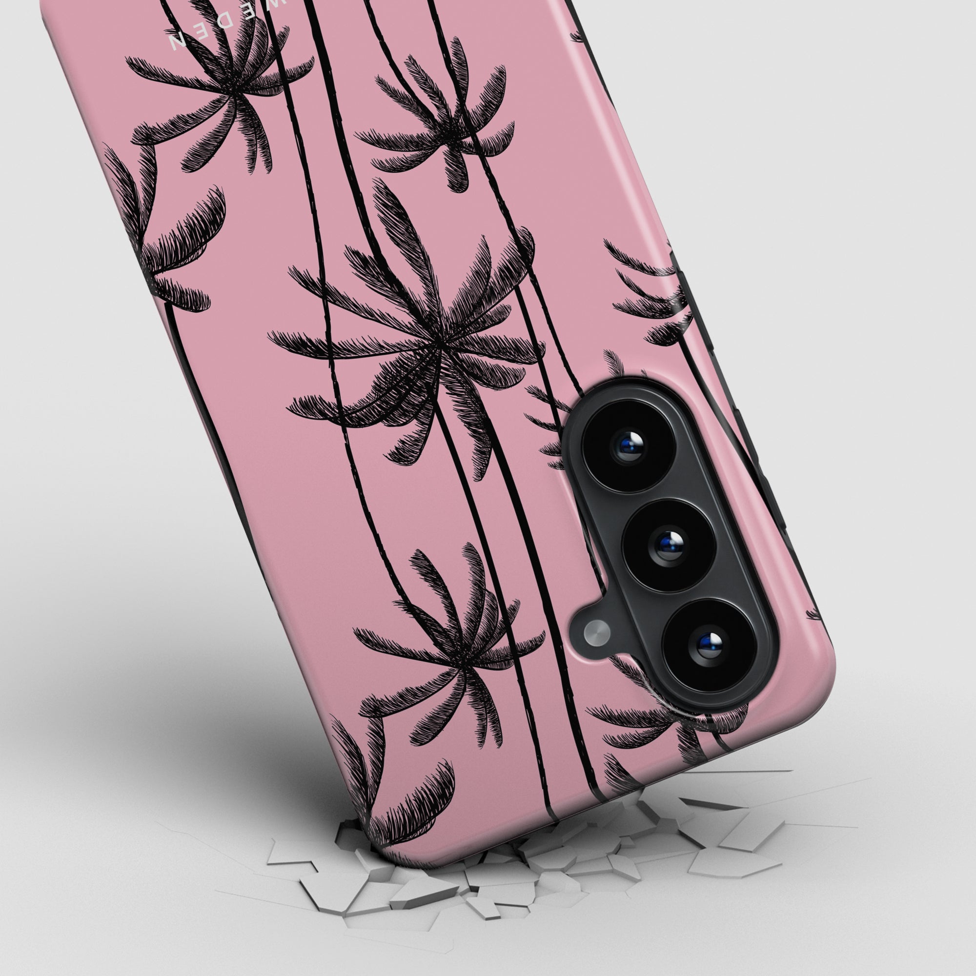 Pink Palms - Magnetic Tough Phone Case - Roar Sweden