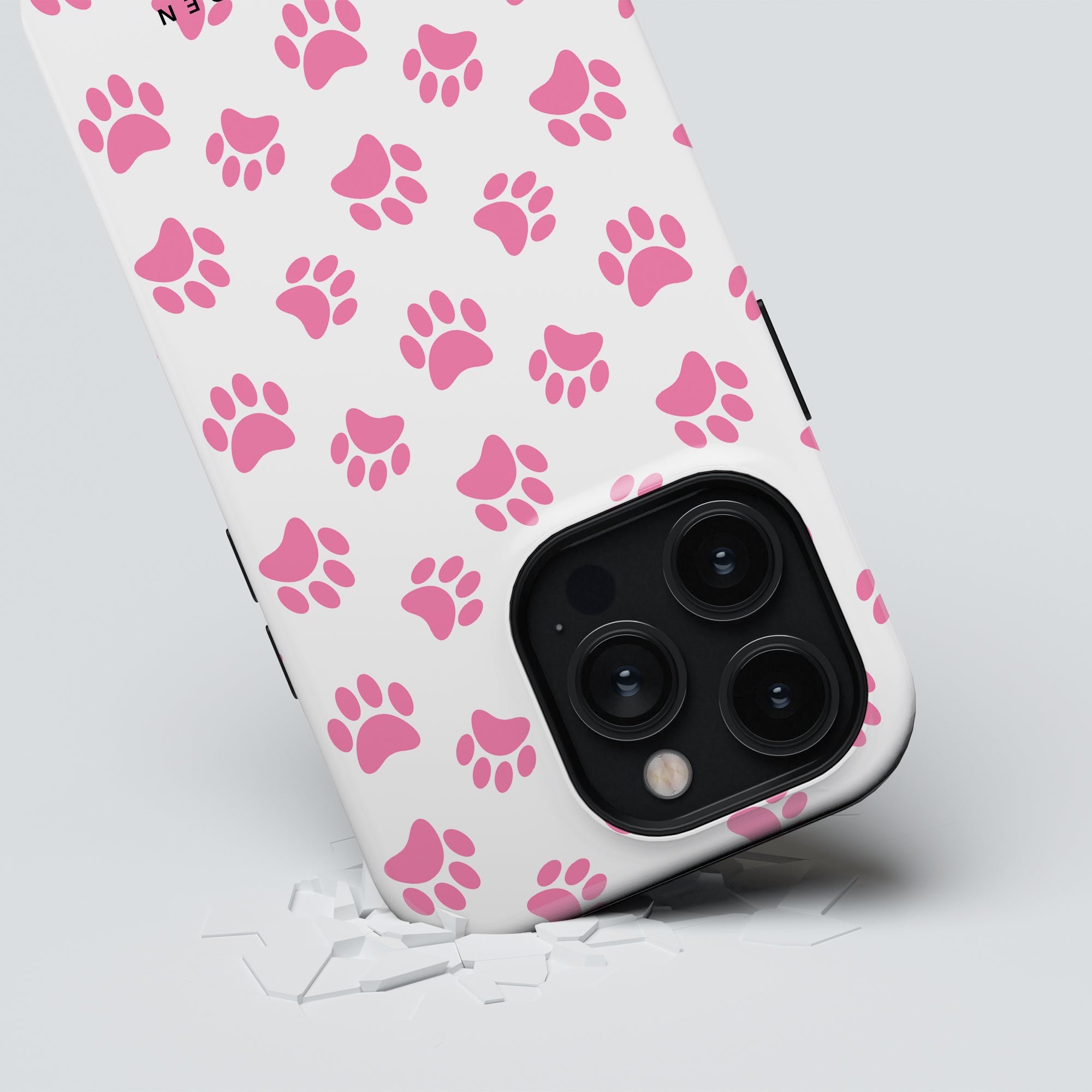 Paws MagSafe mobilskal – Pink Paws