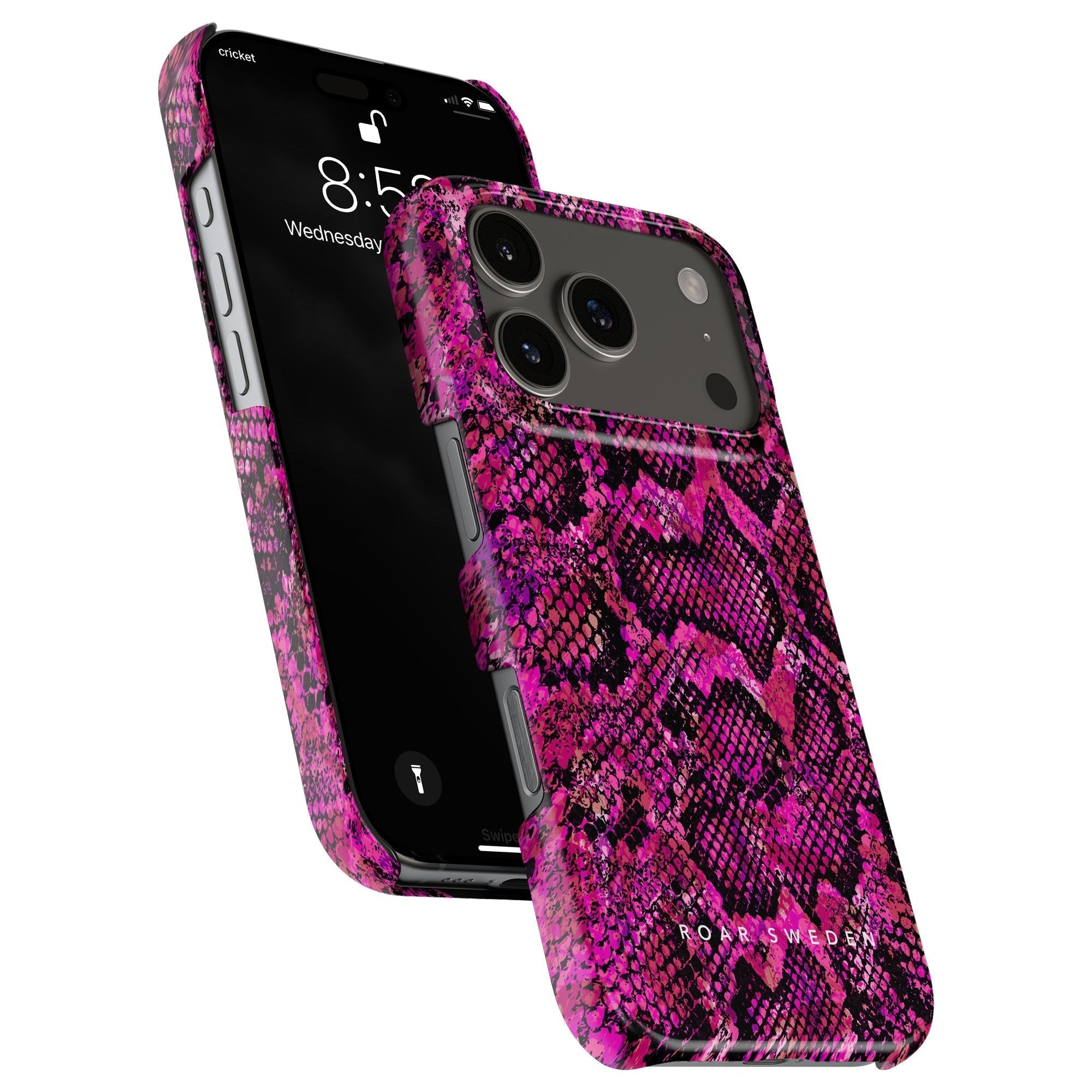 Snake Slim mobilskal – Pink Snake