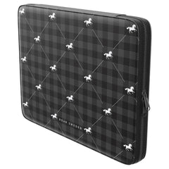 Plaid Horse Black - Laptopfodral - Roar Sweden