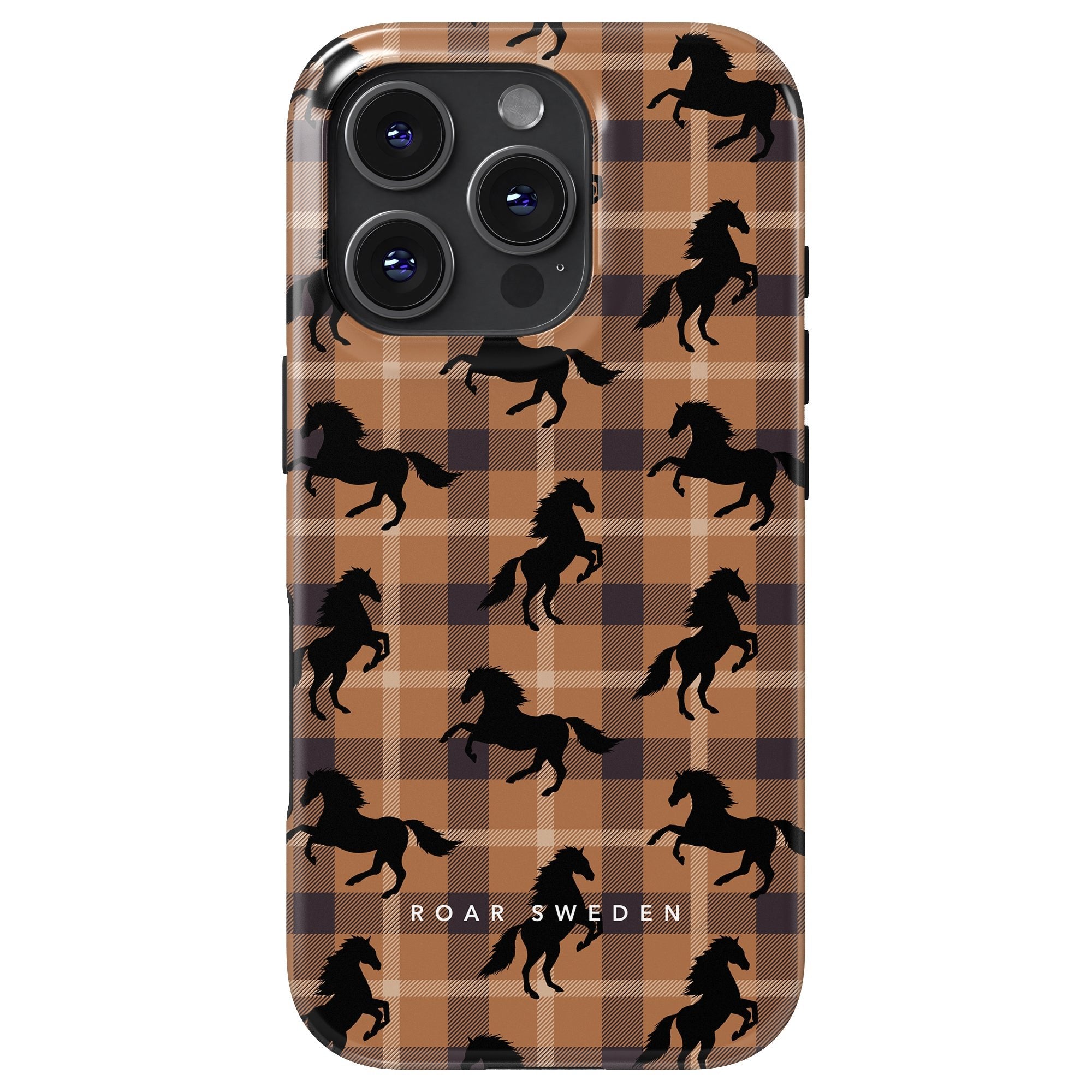 Plaid Horse Brown - Tough Case
