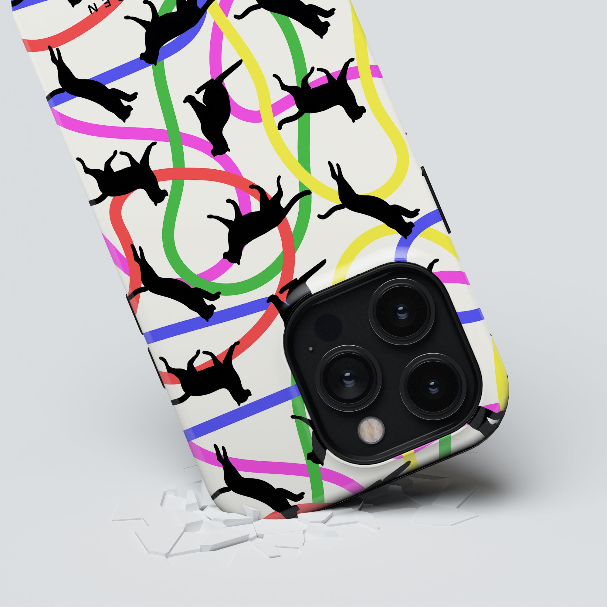 MagSafe mobilskal – Playful Kitten