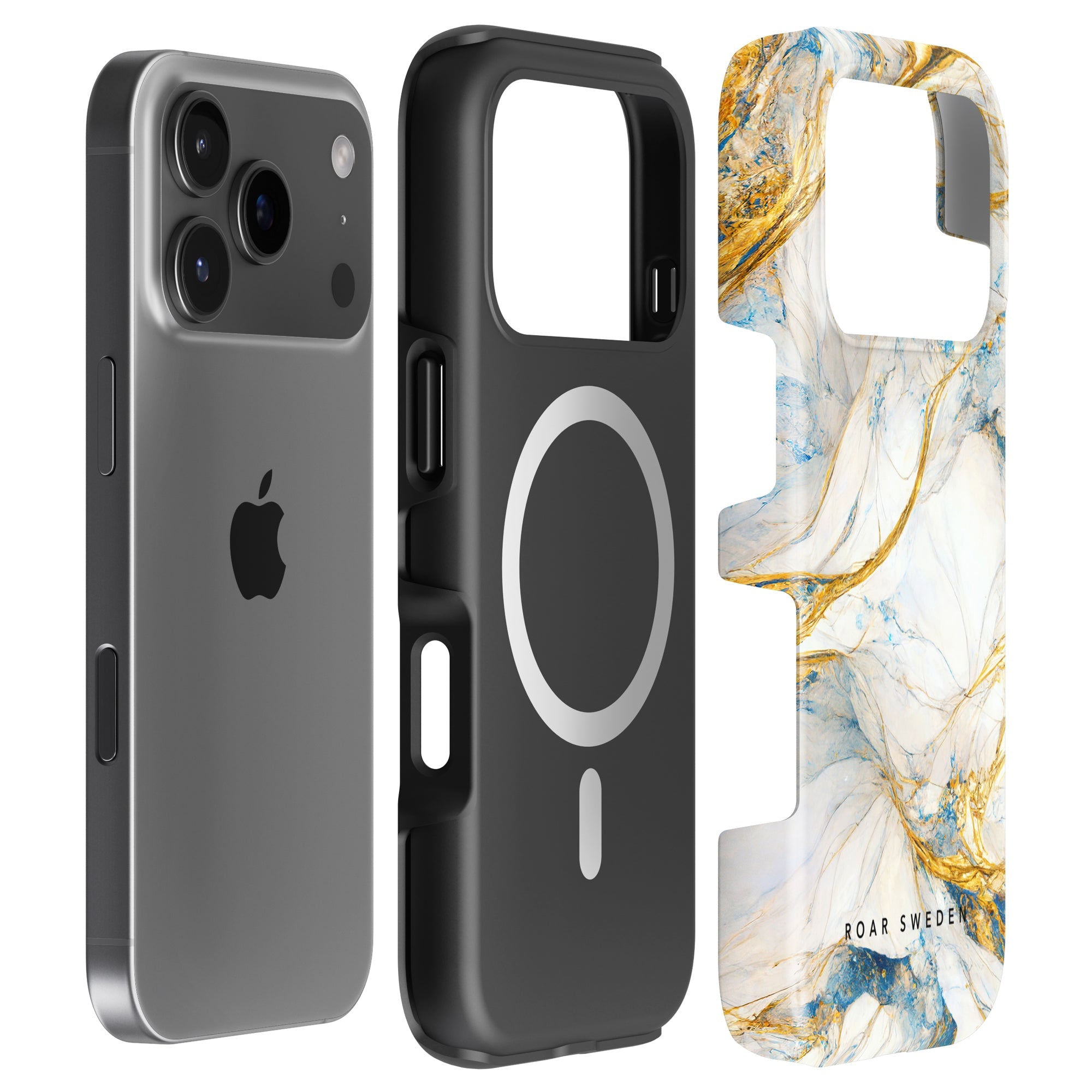 MagSafe mobilskal – Queen Marble