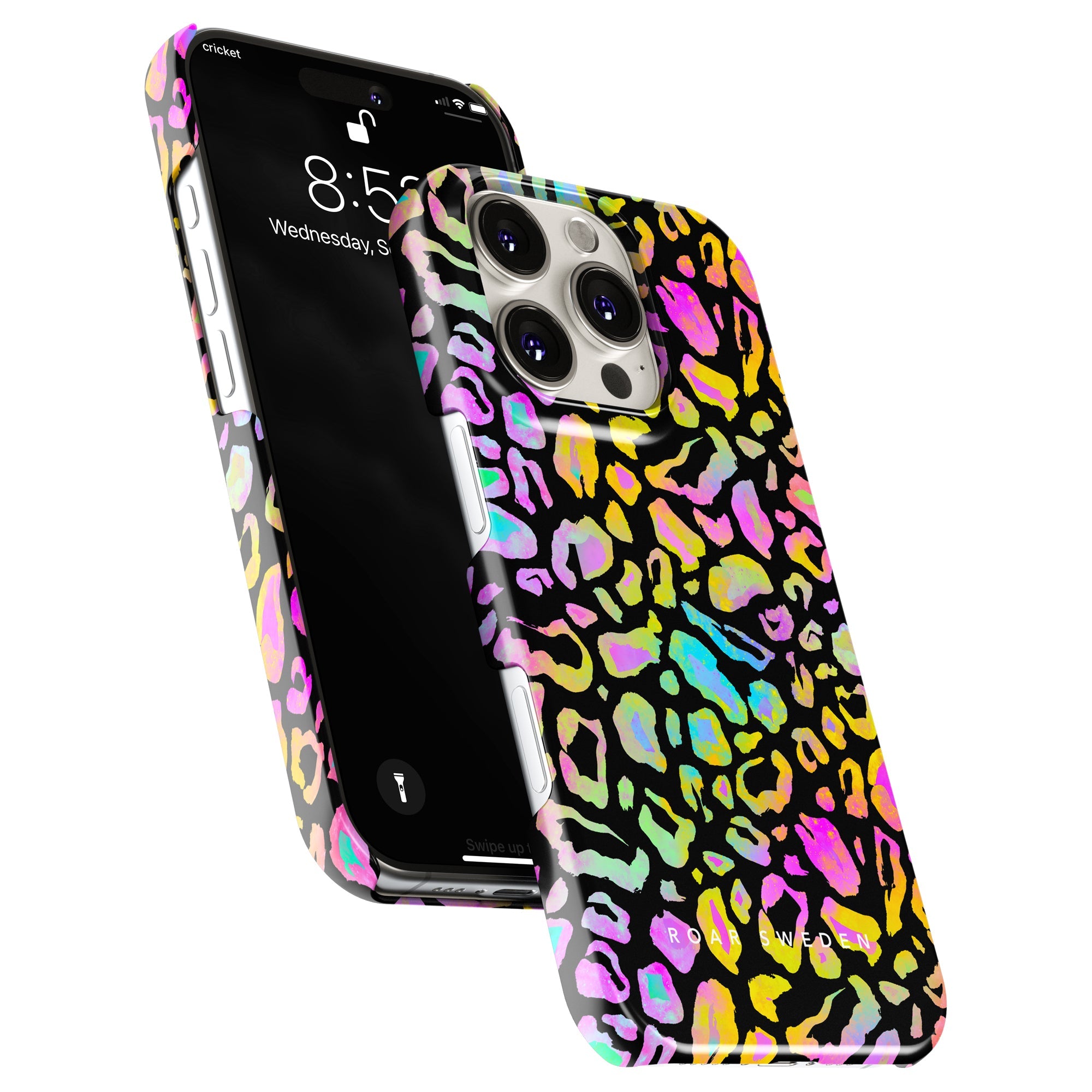 Slim mobilskal – Rave Leopard