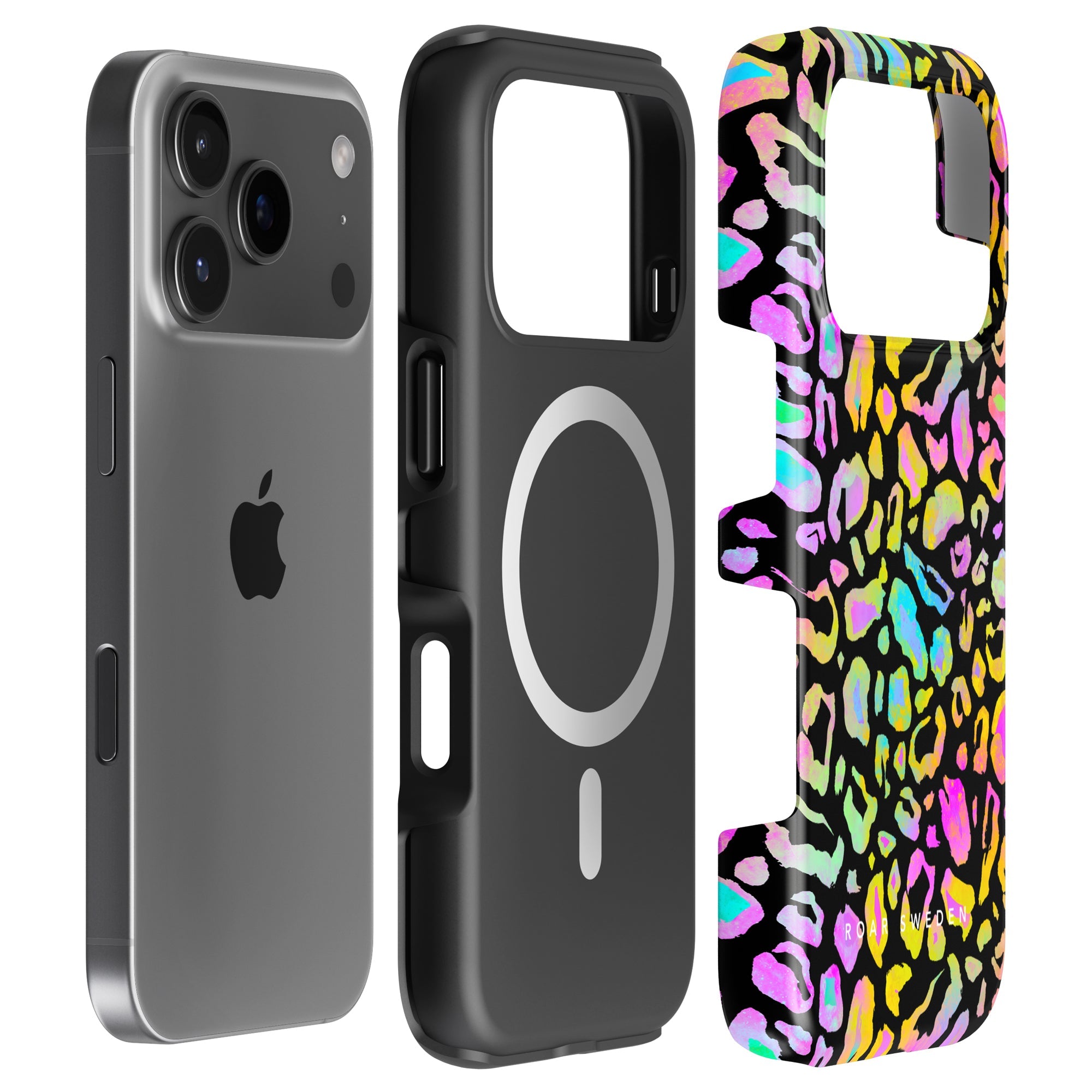 MagSafe mobilskal - Rave Leopard