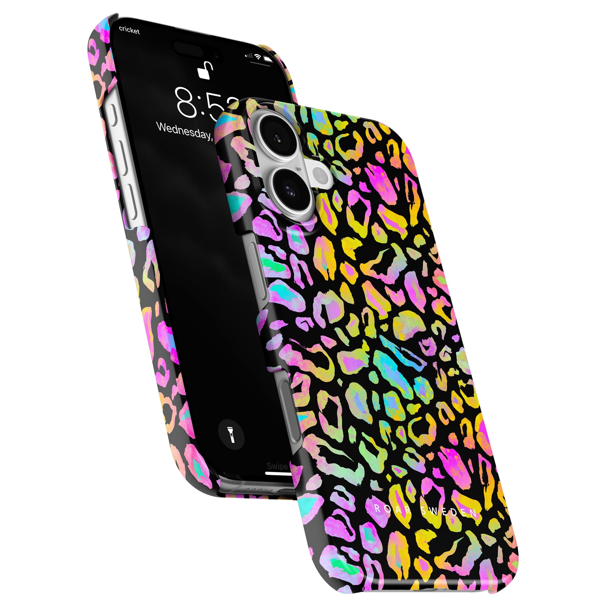 Slim mobilskal – Rave Leopard