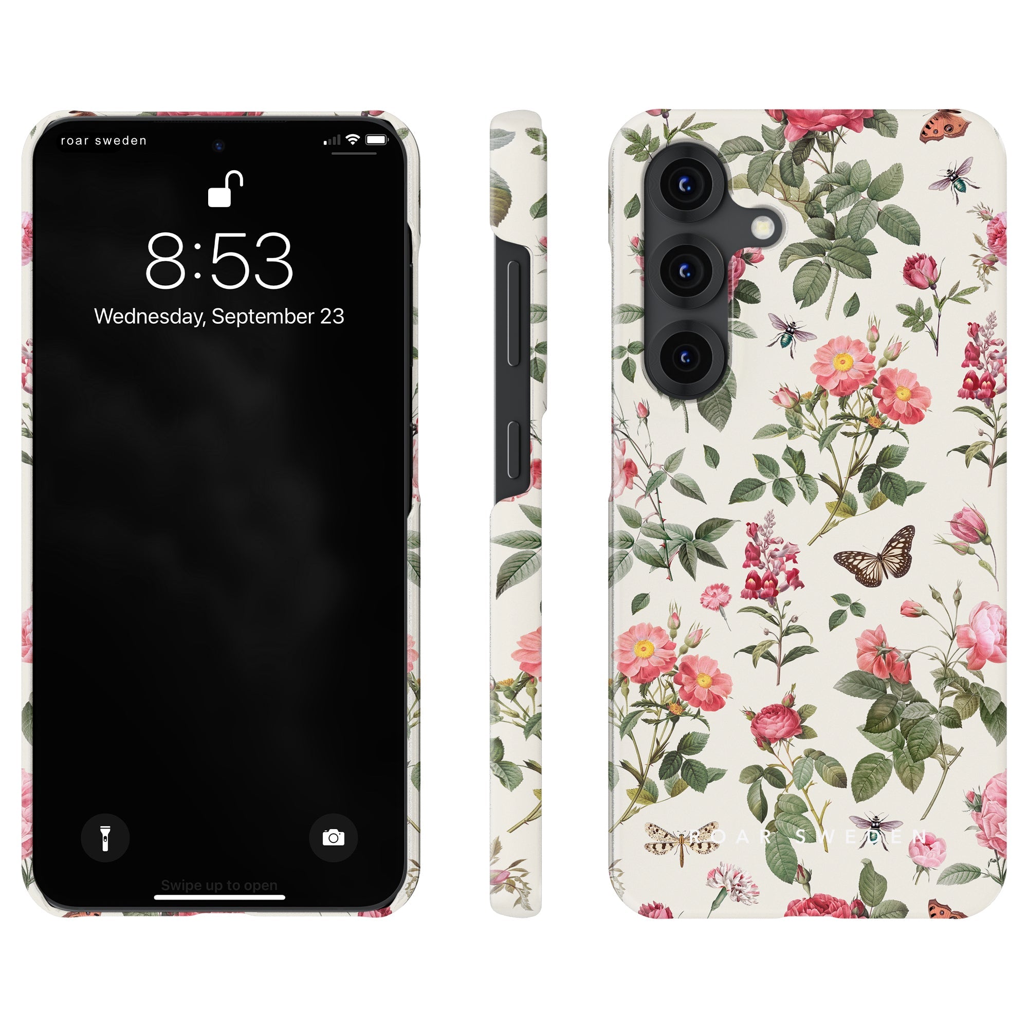 Slim mobilskal – Rose Garden