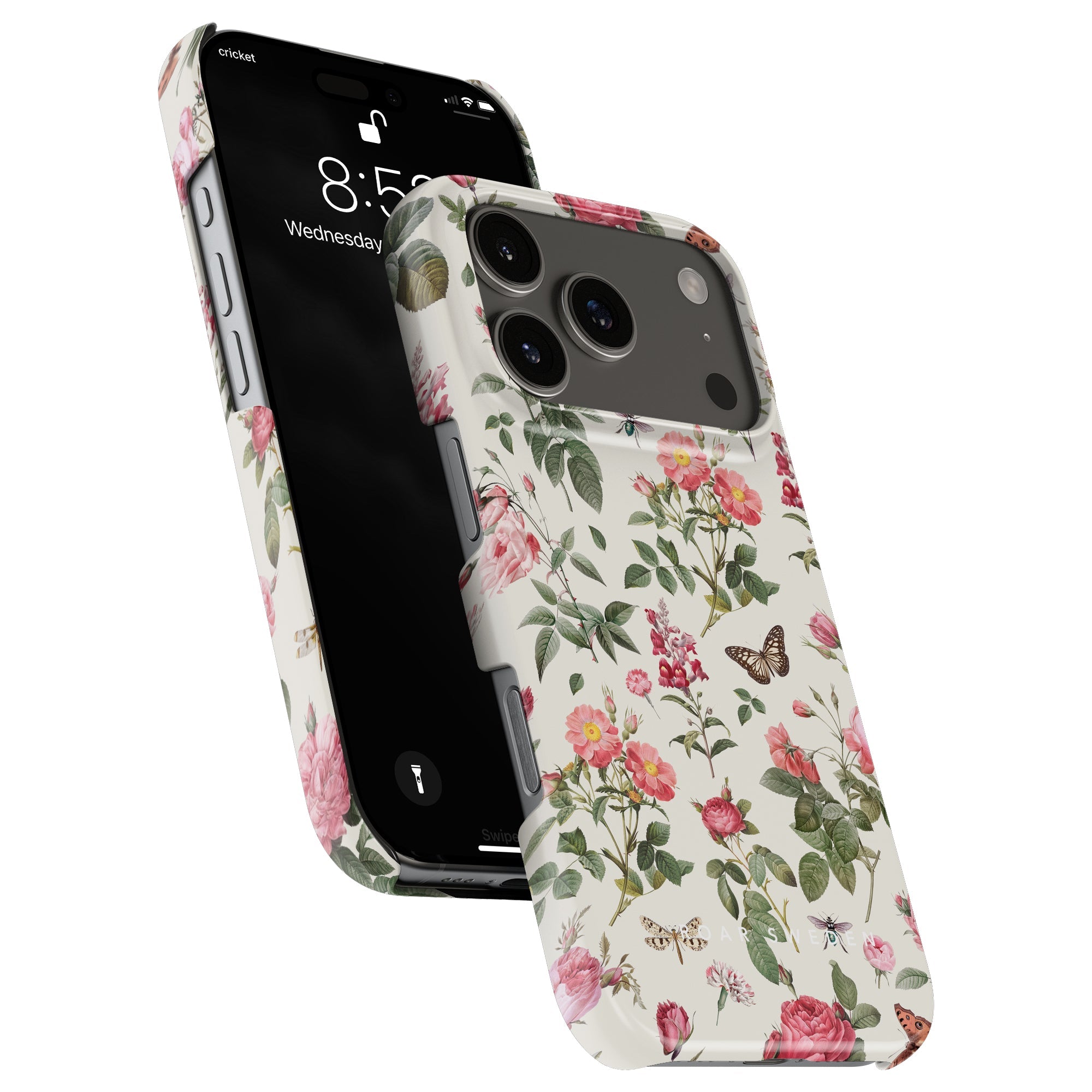 Slim mobilskal – Rose Garden