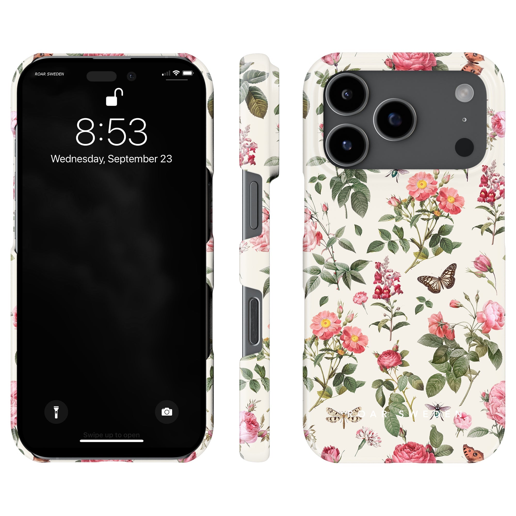 Slim mobilskal – Rose Garden