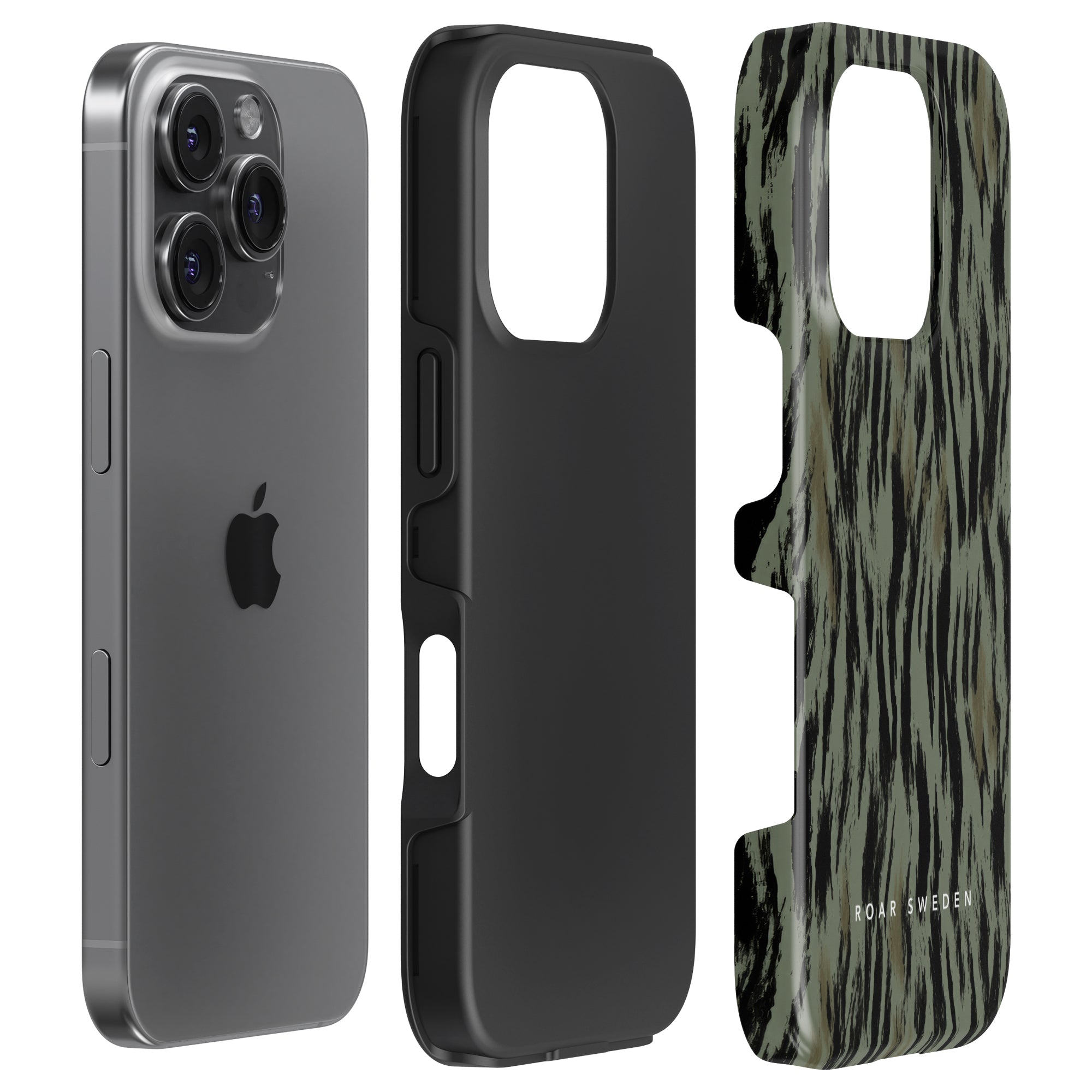 Rosepine Stripes - Tough Case - Roar Sweden