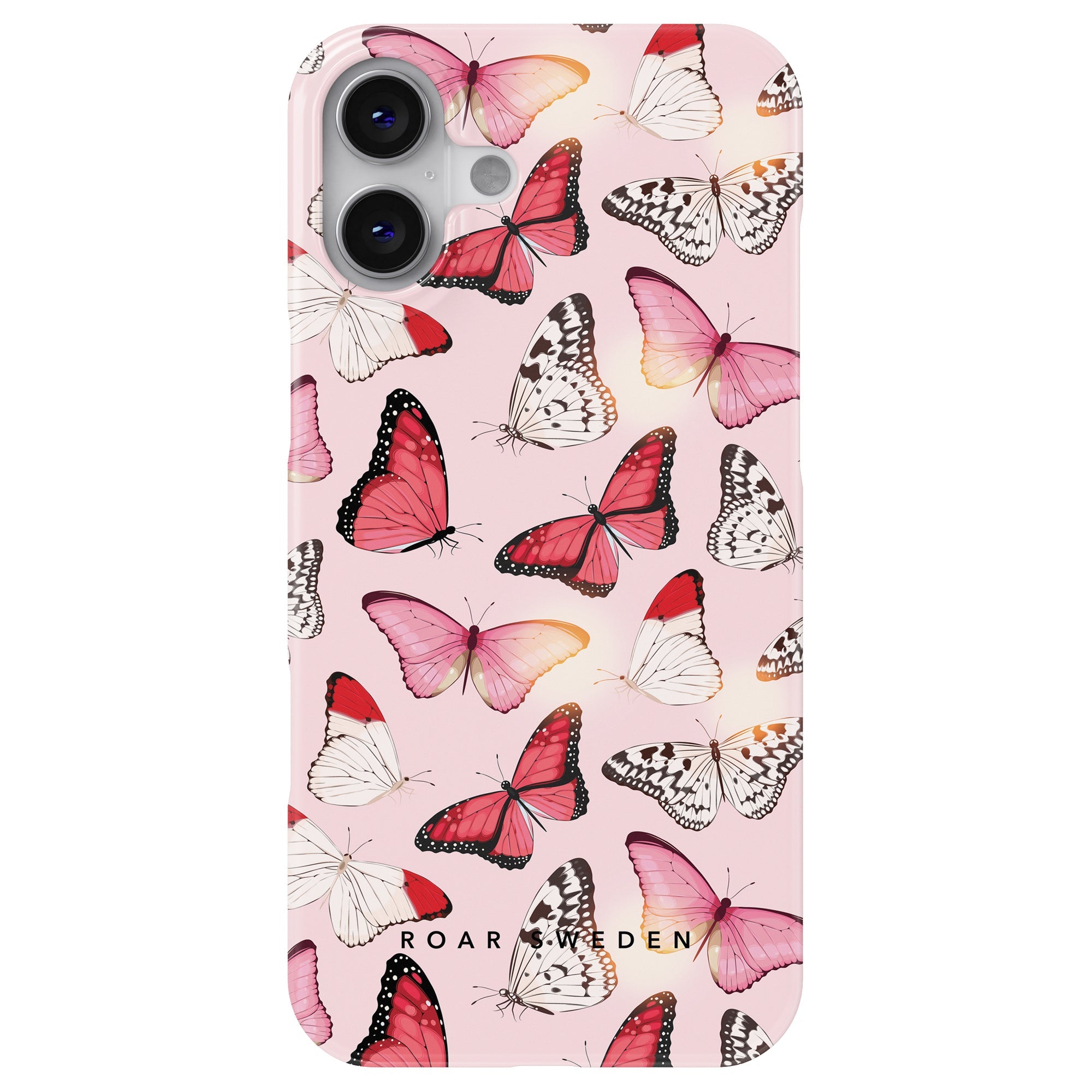 Slim mobilskal – Rosy Butterflies