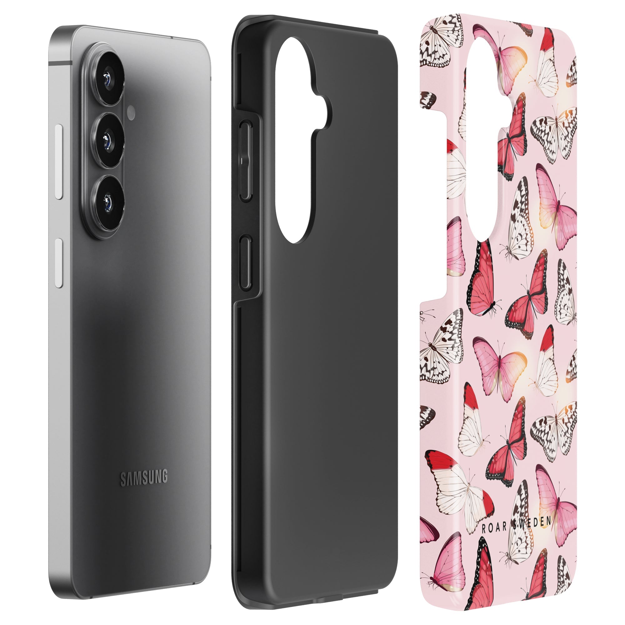 Tough mobilskal – Rosy Butterflies