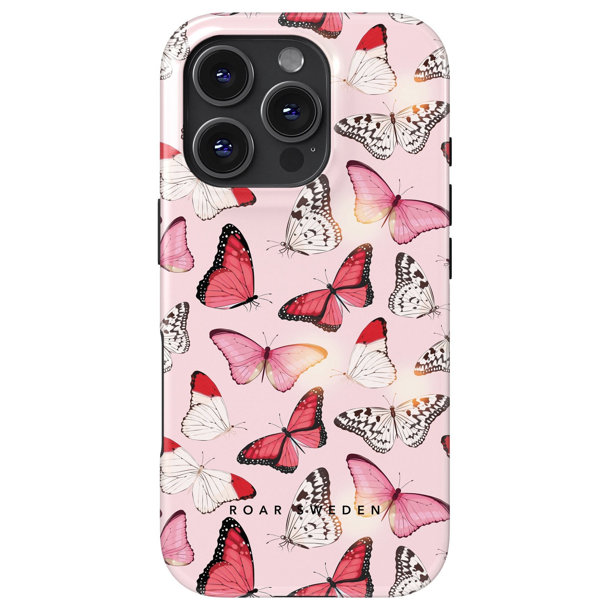 Tough mobilskal - Rosy Butterflies