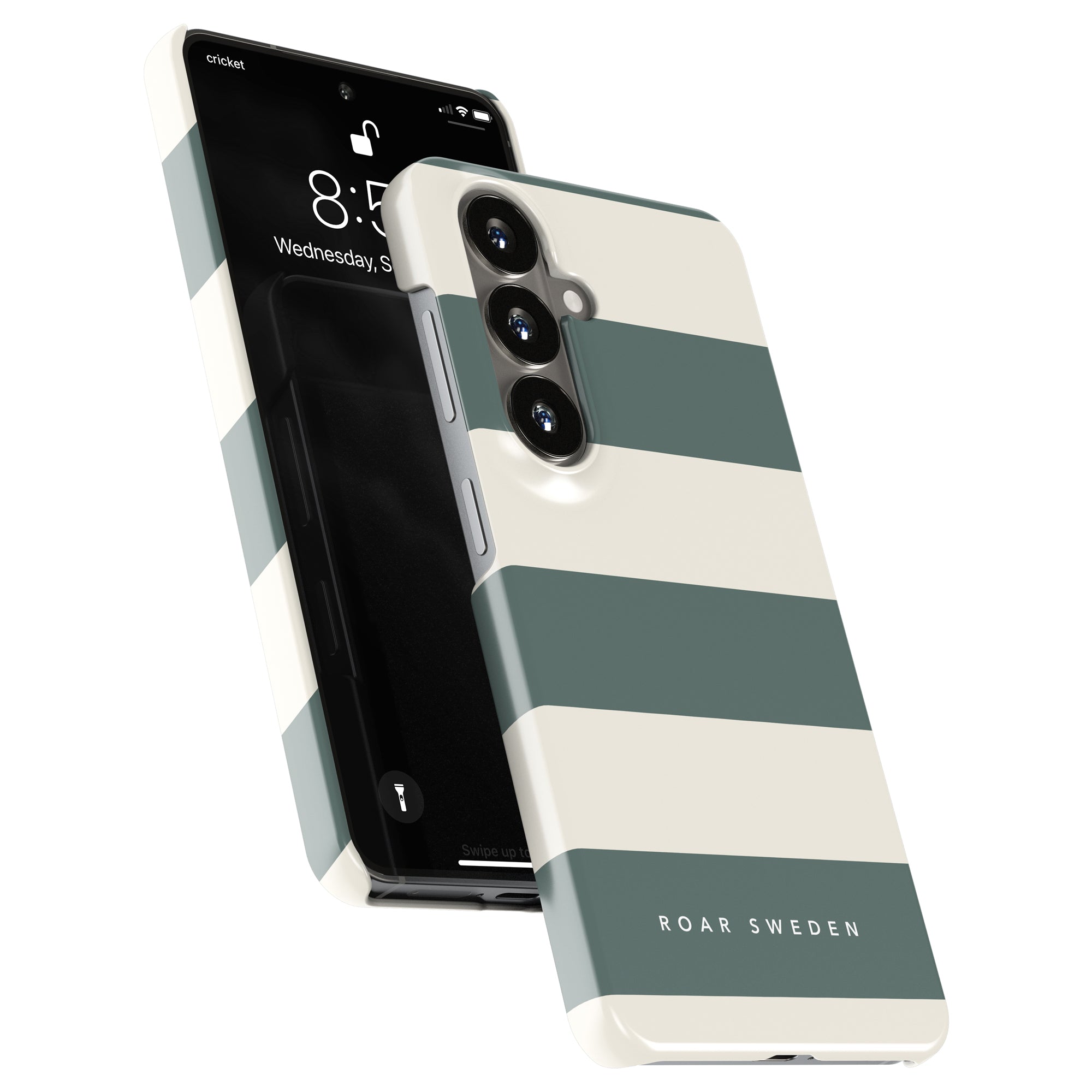 Sage Stripes - Slim case - Roar Sweden
