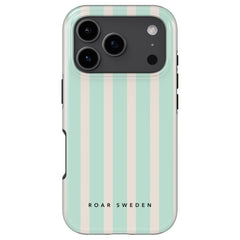 Seafoam Stripes - Magsafe Tough Case - Roar Sweden
