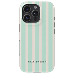 Seafoam Stripes - Tough Case - Roar Sweden