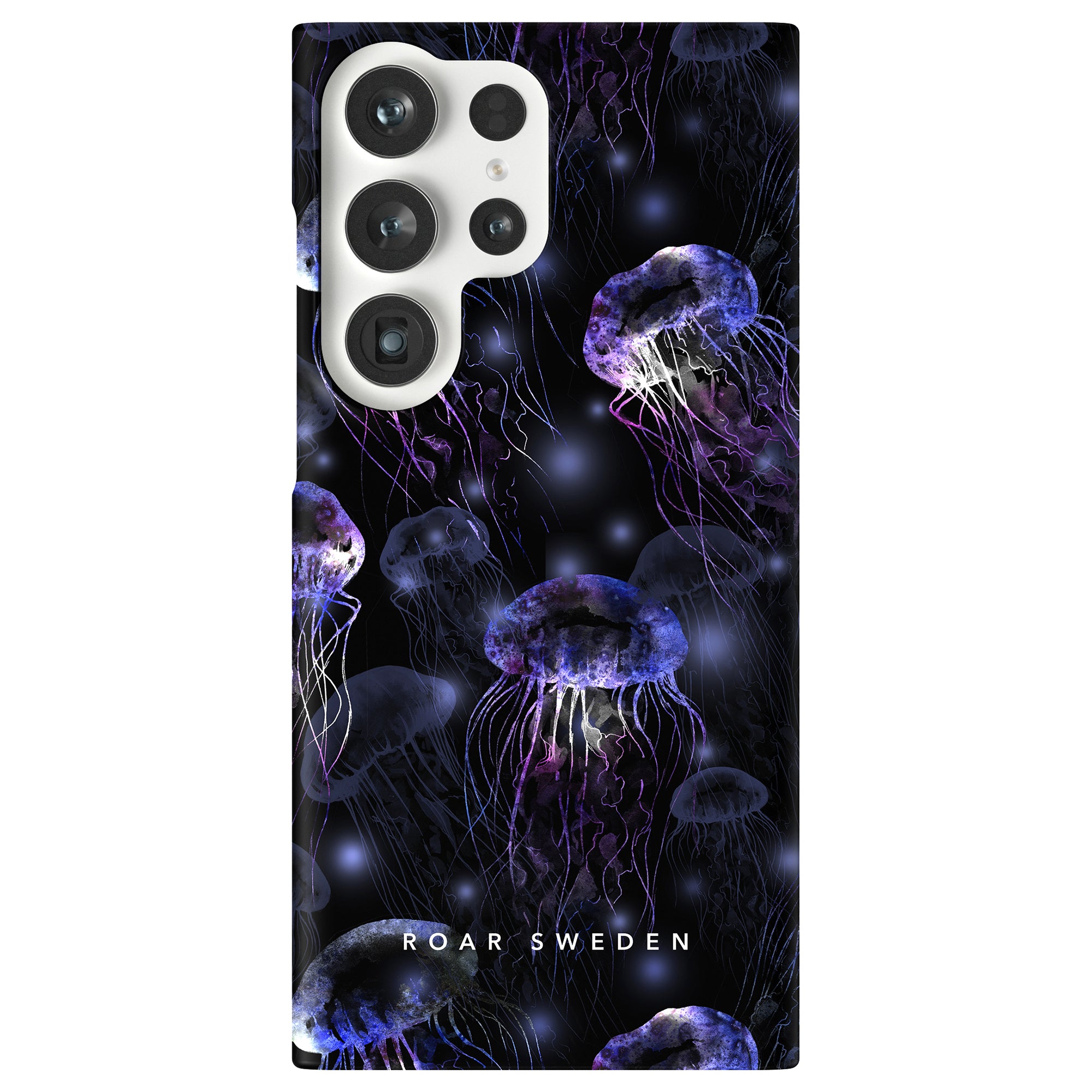 A Smack - Slim case featuring mesmerizing jellyfish.