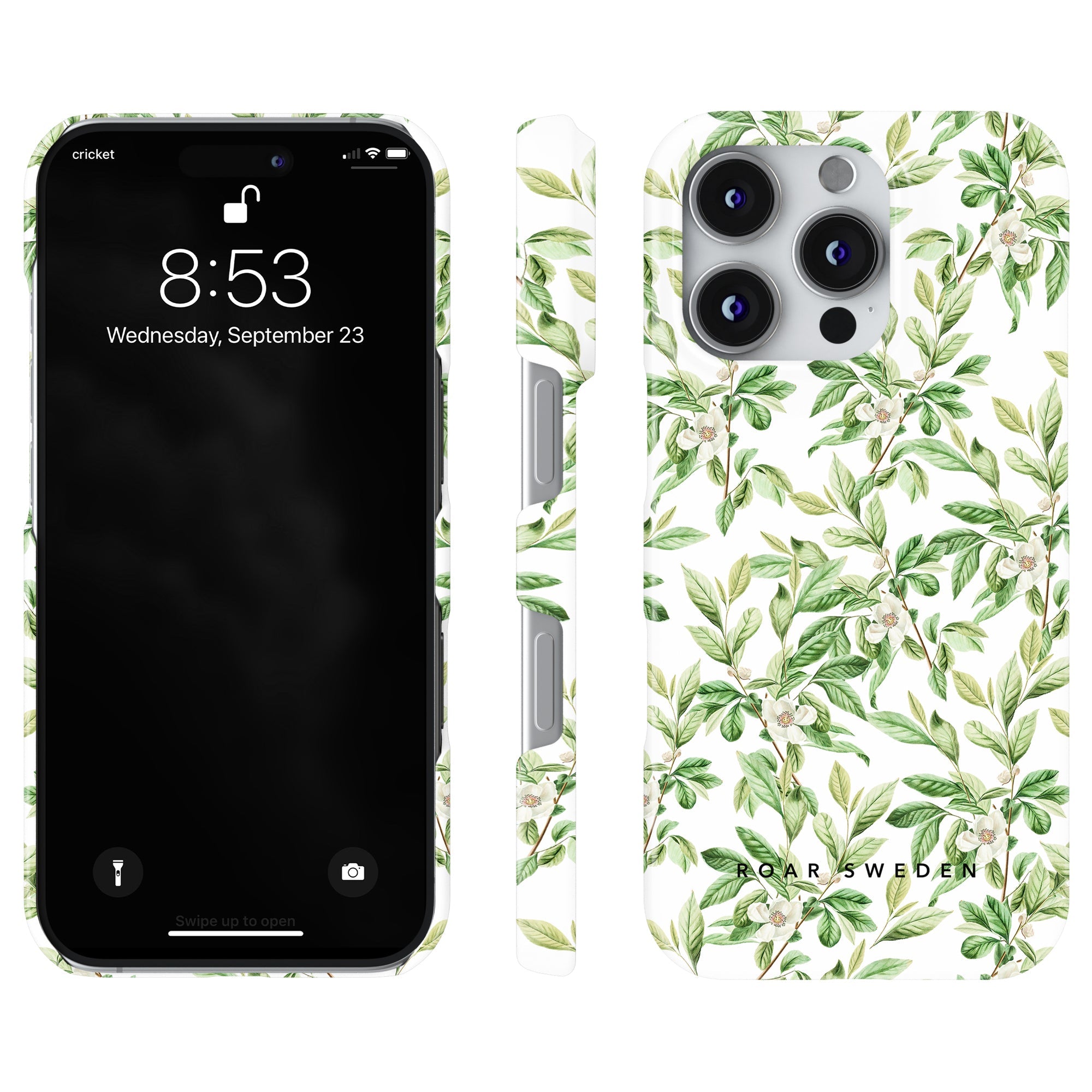 Slim mobilskal – Spring Leaves