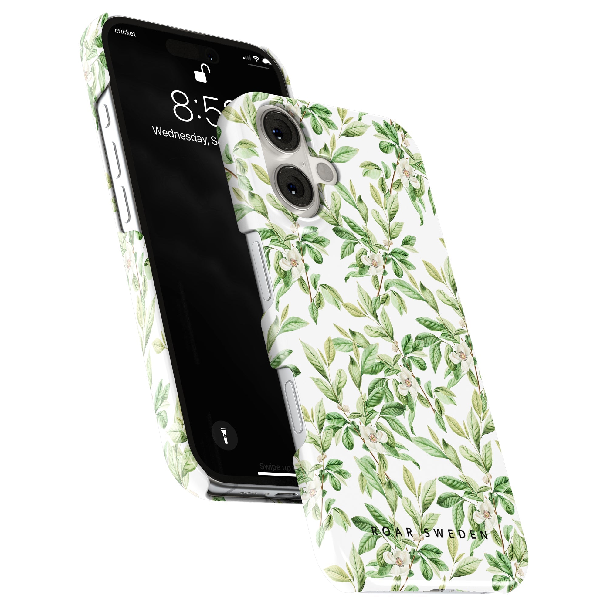 Slim mobilskal – Spring Leaves