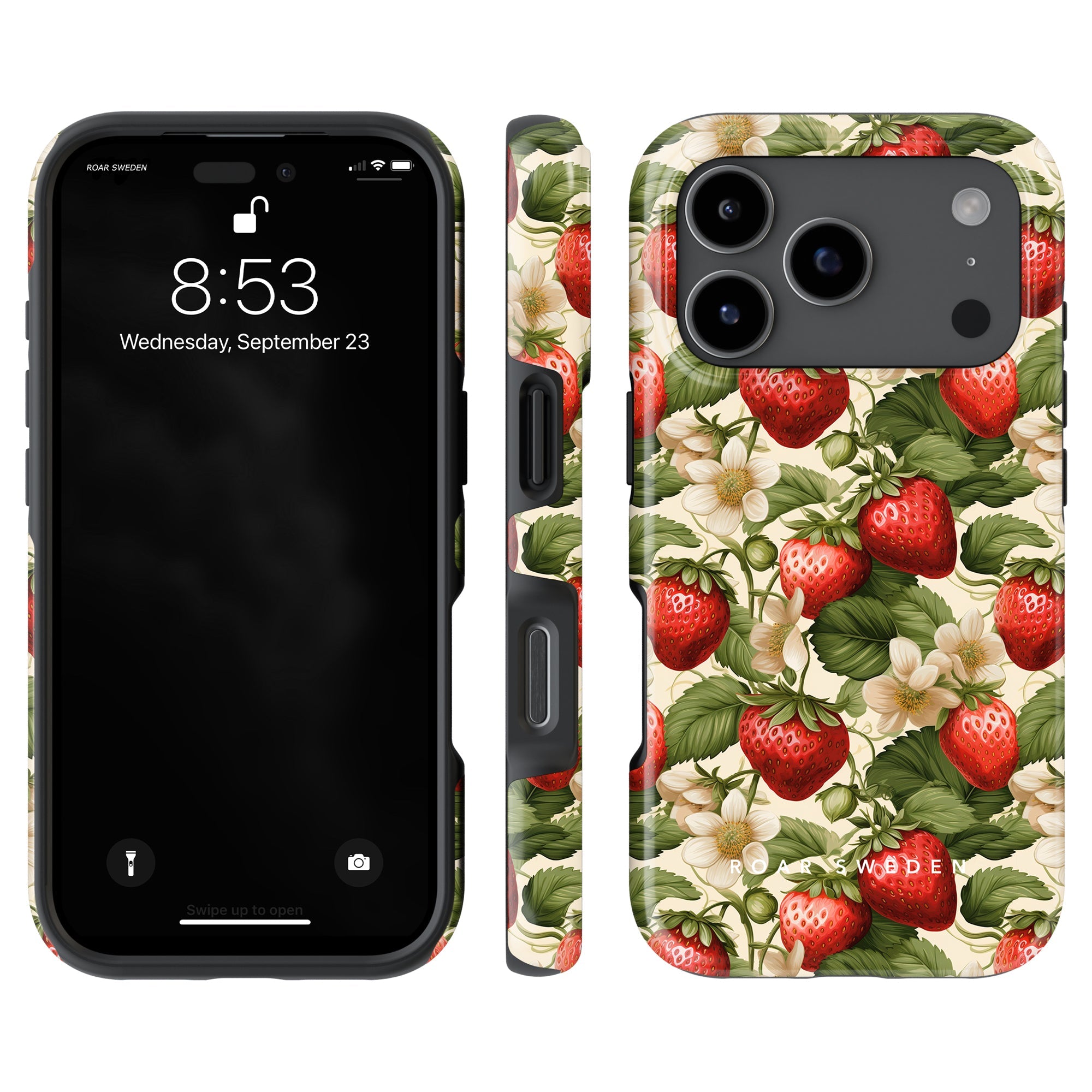 MagSafe mobilskal – Strawberries