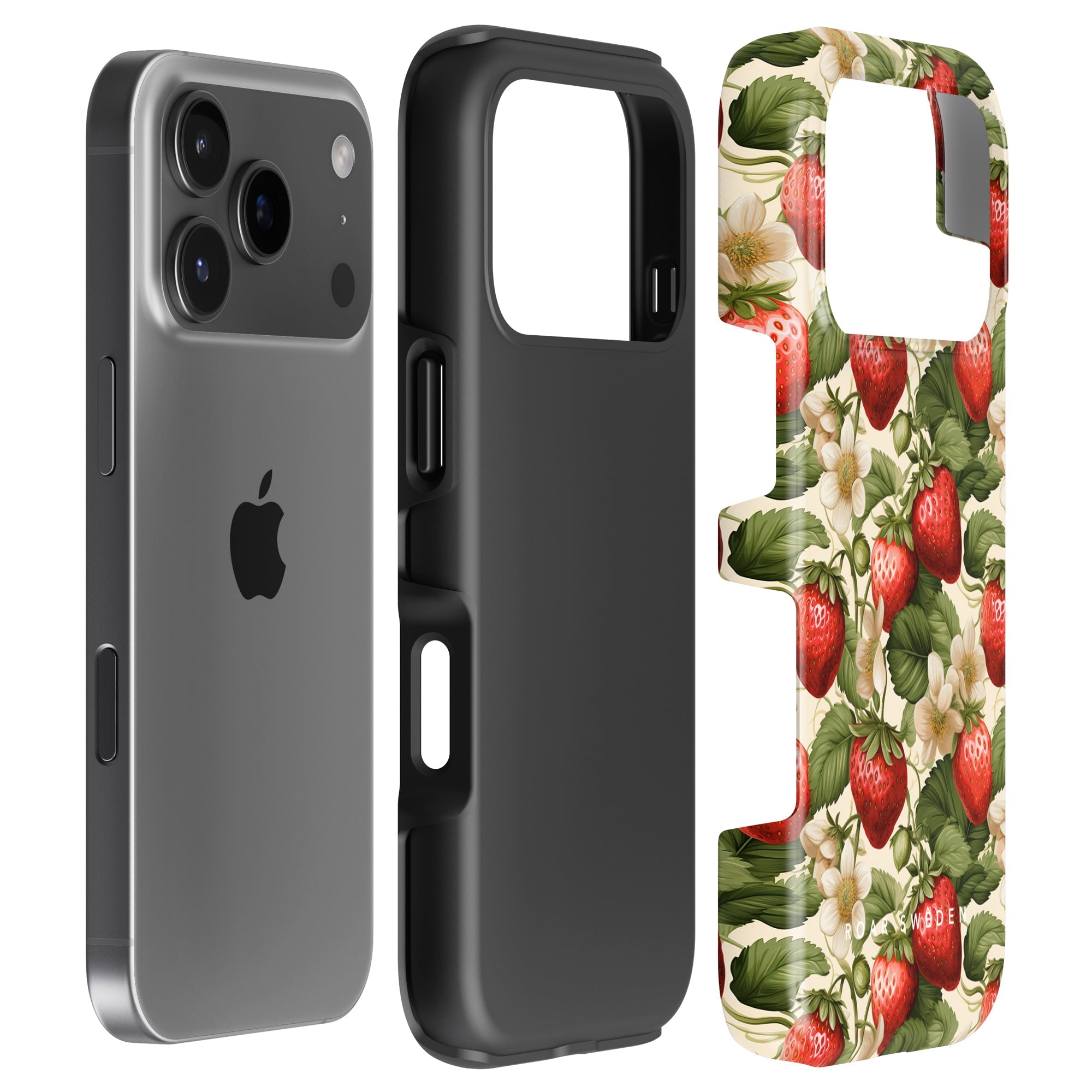 Tough mobilskal – Strawberries