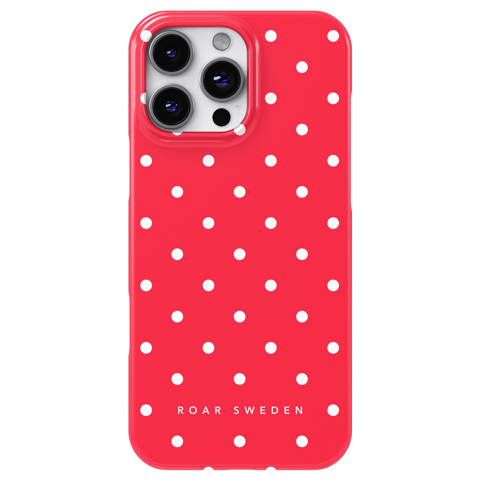 Slim mobilskal – Strawberry Dots