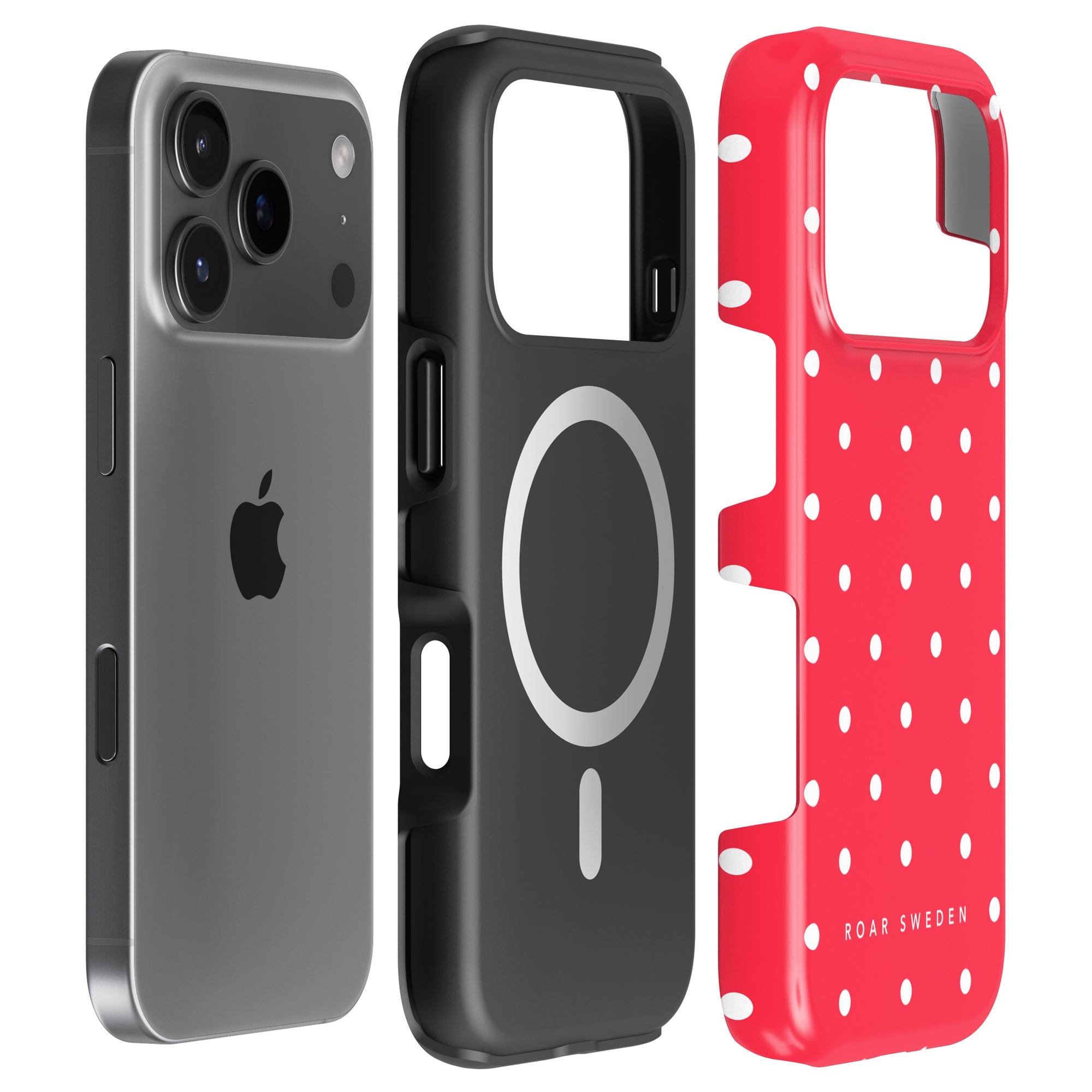 Strawberry Dots - Magsafe Tough Case - Roar Sweden