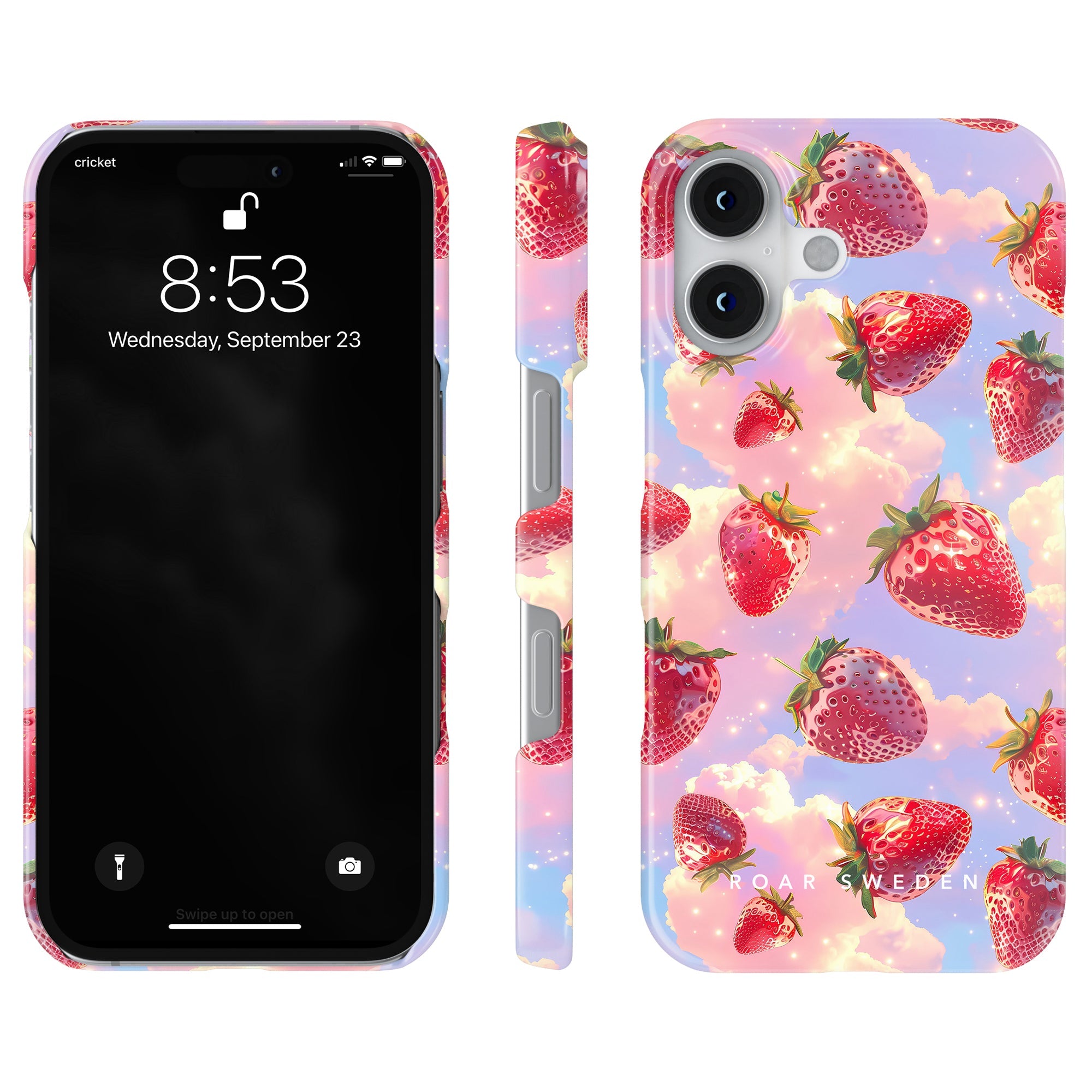 Slim mobilskal – Strawberry Dreams