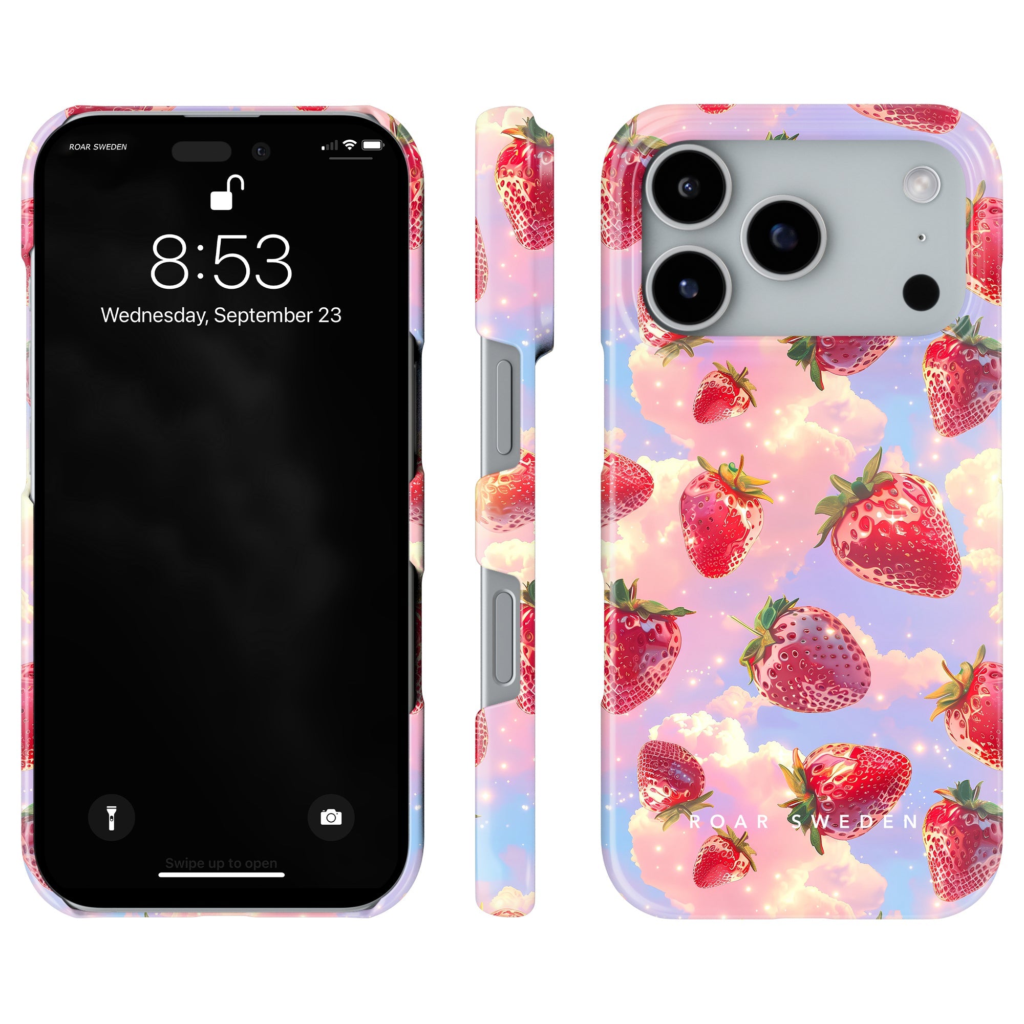 Strawberry Dreams - Slim case - Roar Sweden