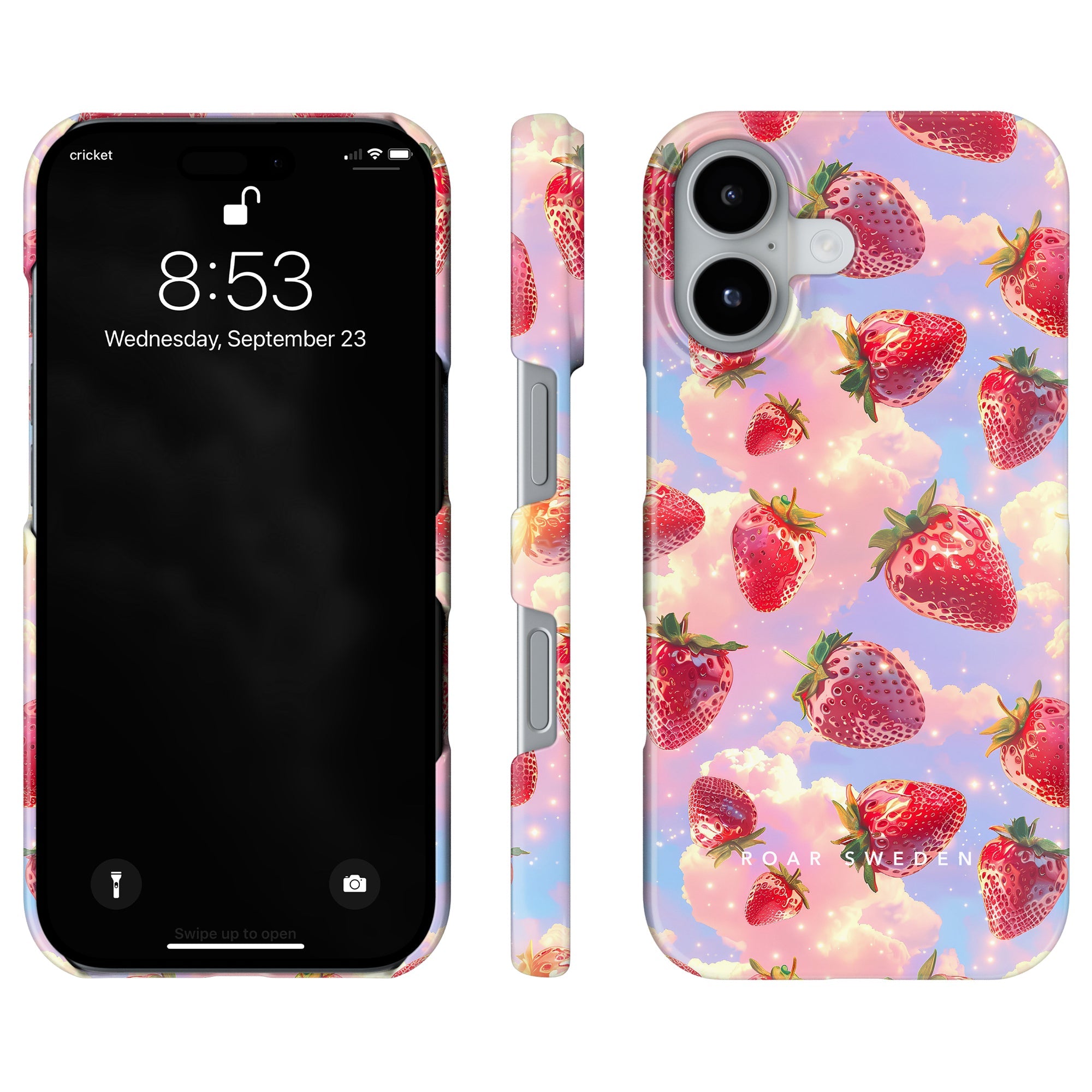 Strawberry Dreams - Slim case - Roar Sweden