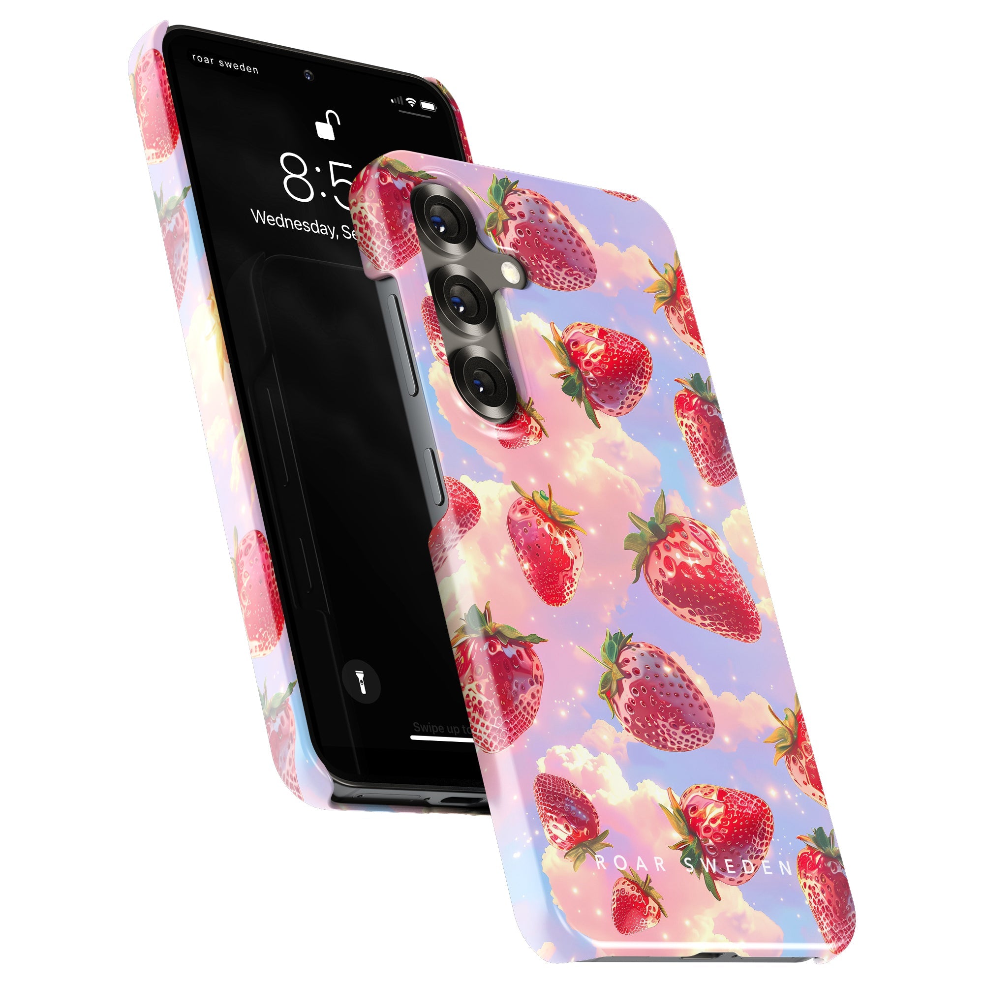 Slim mobilskal – Strawberry Dreams