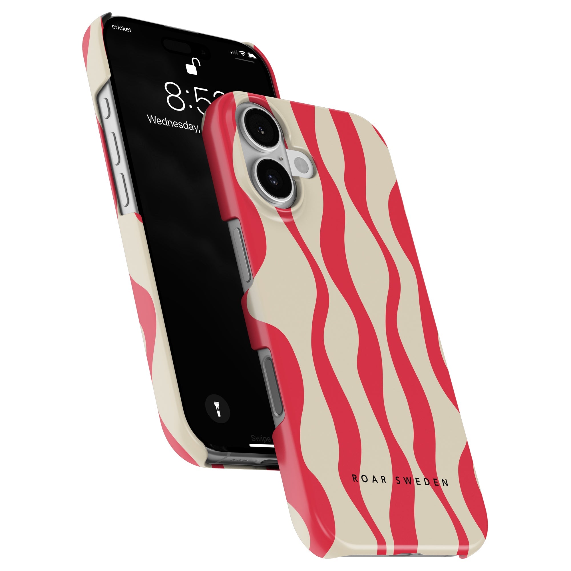 Strawberry Waves - Slim case - Roar Sweden