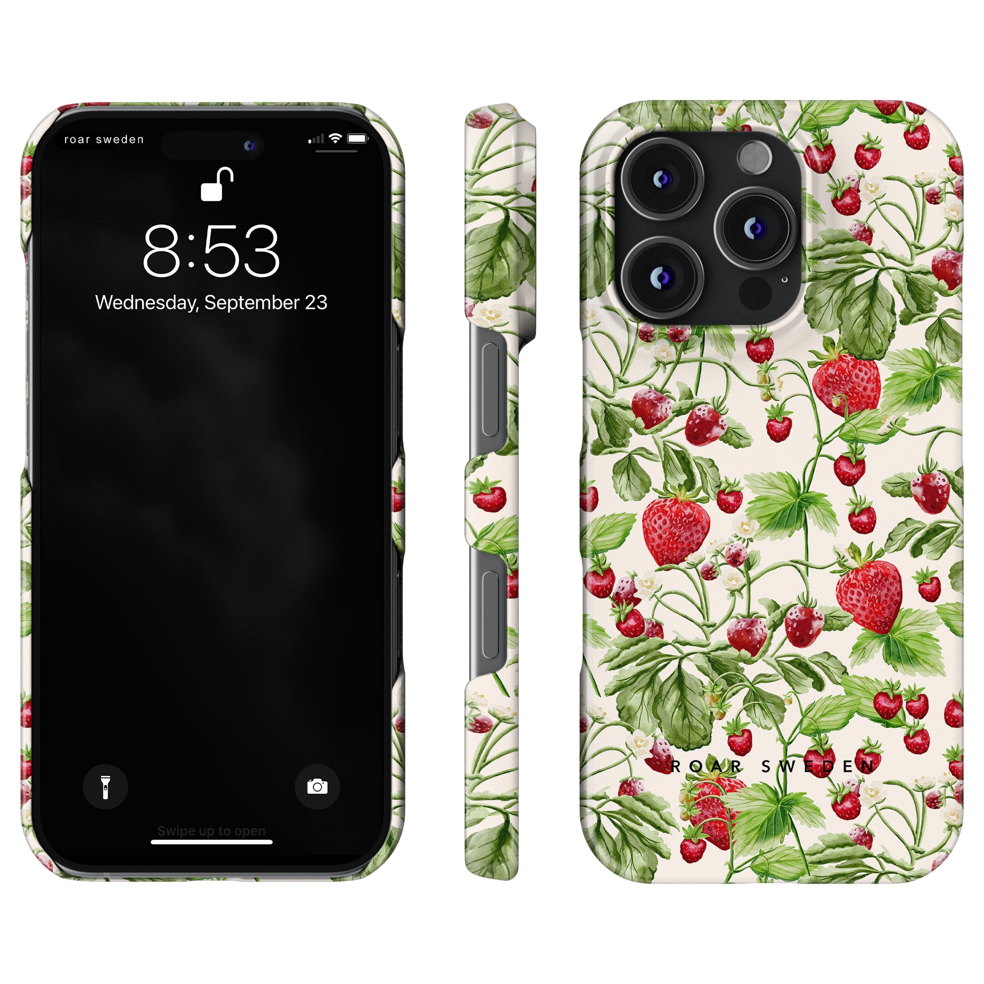 Strawberry Garden - Slim case - Roar Sweden
