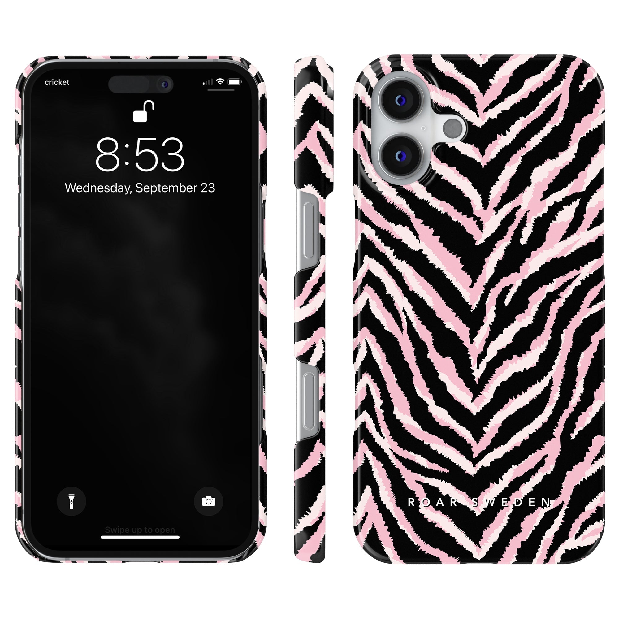 Slim mobilskal – Stripes